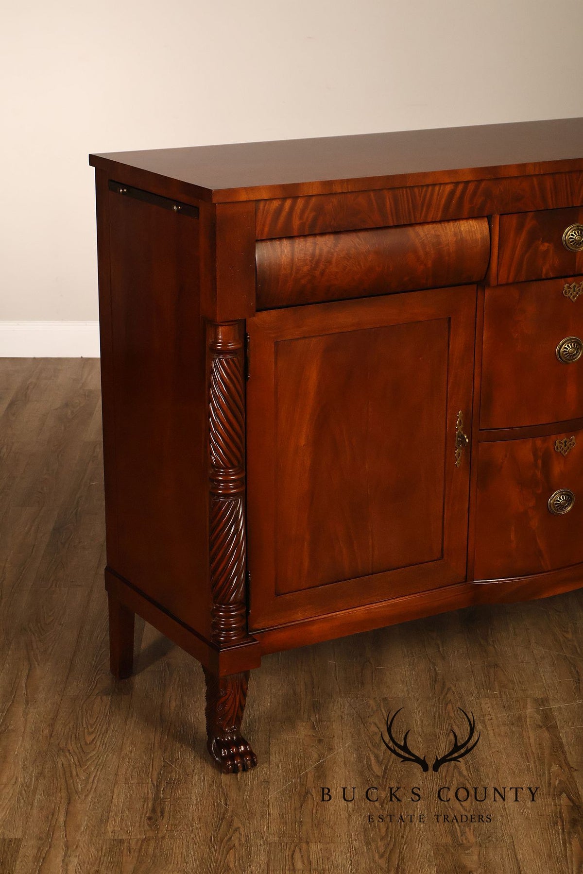 Hickory Chair William E. Poole Collection Mahogany Sideboard