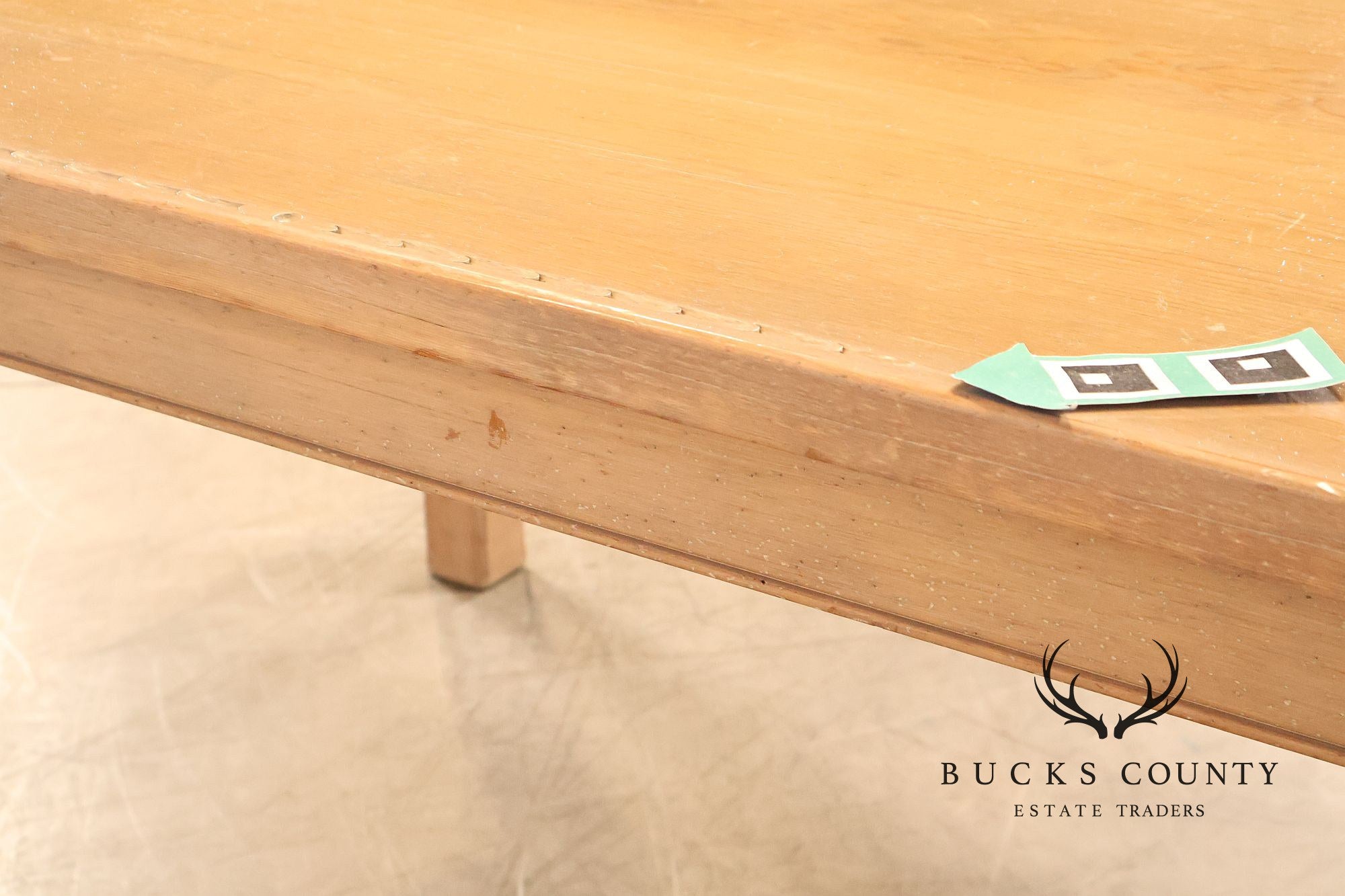Southwest Style Cerused Pine Dining Table