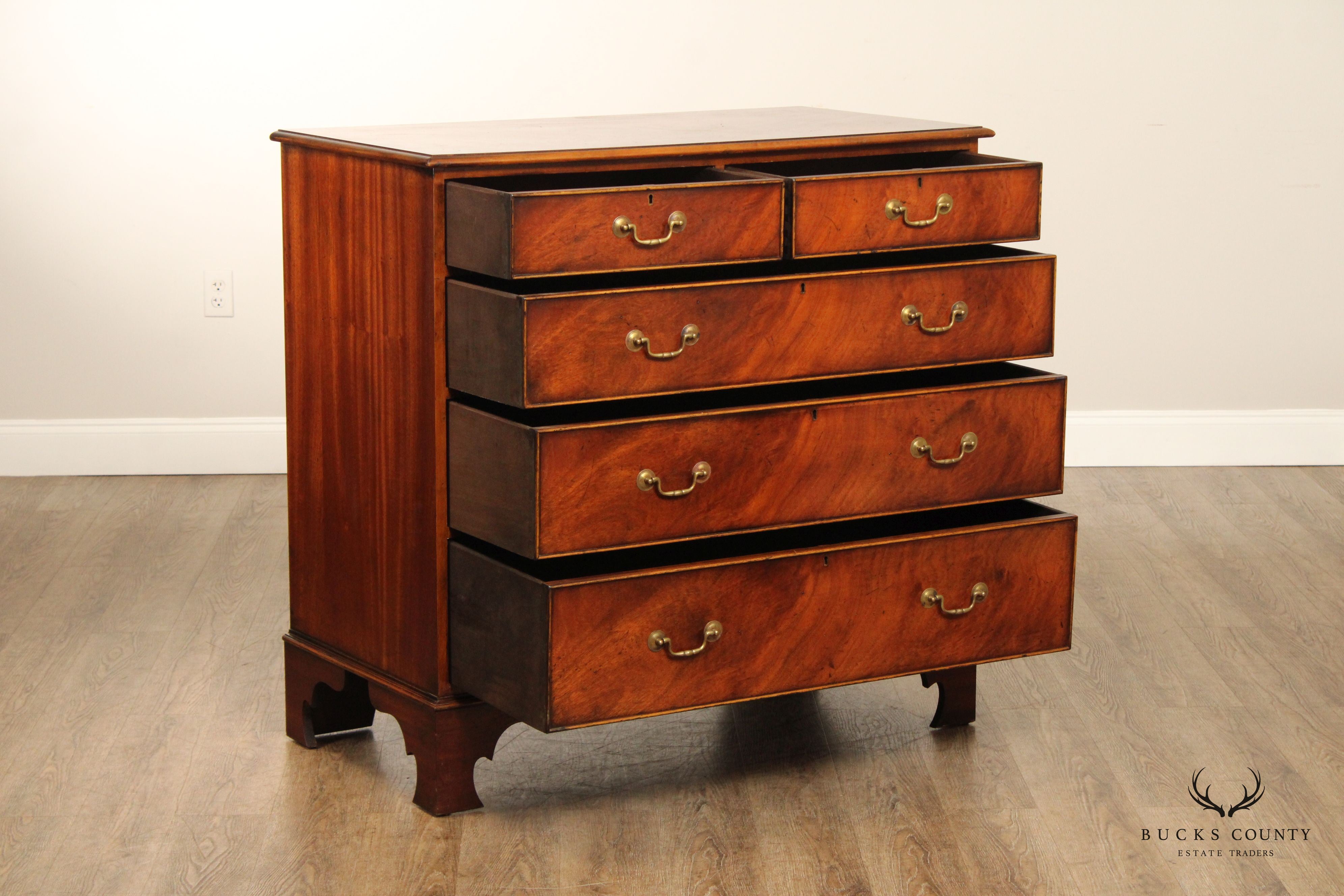 Georgian Style Mahogany Chest of Drawers