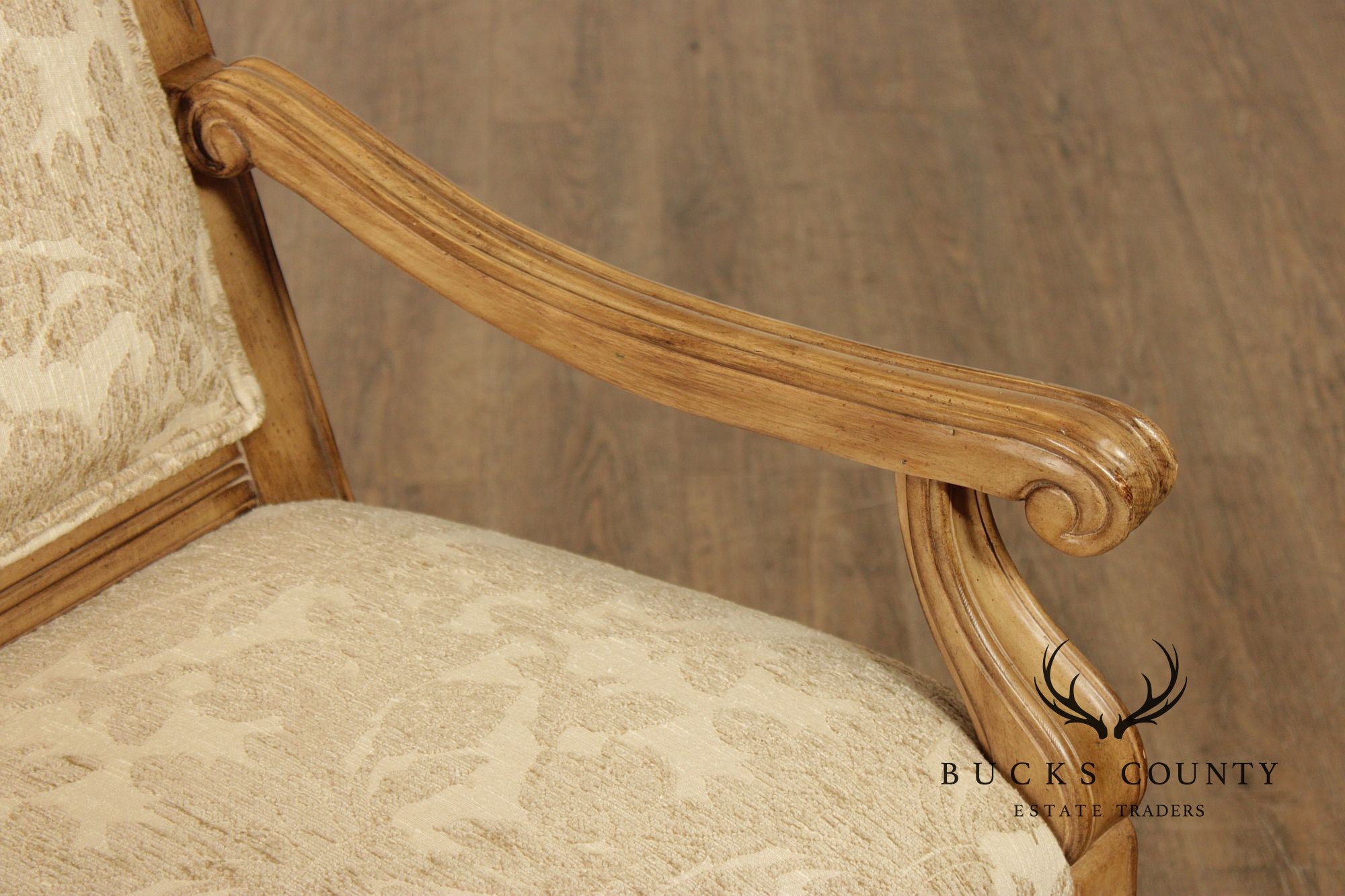 Bernhardt European Provincial Style Set Of 10 Upholstered Dining Chairs