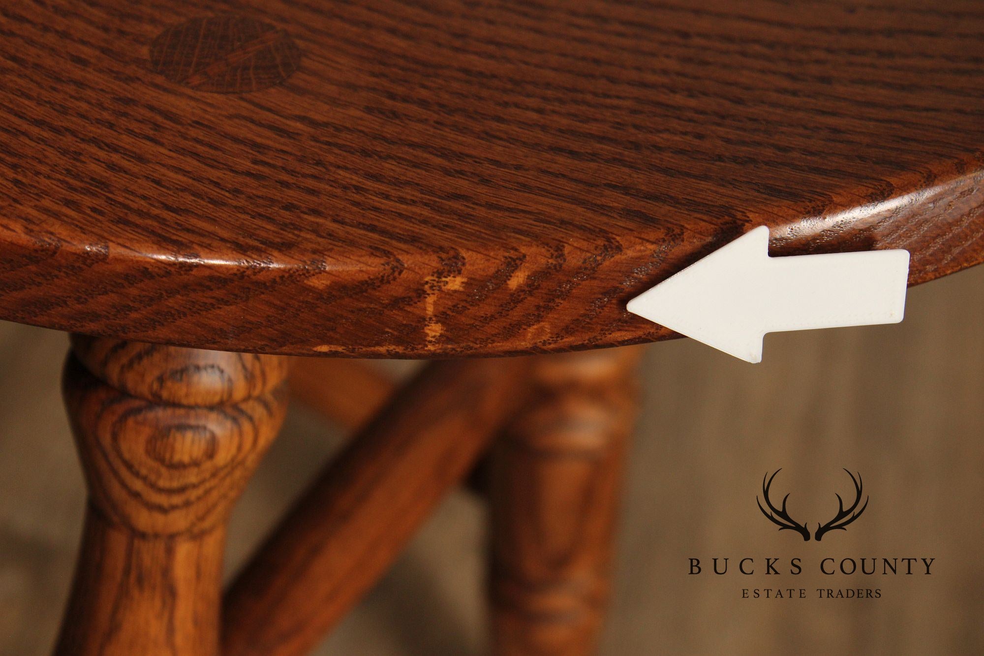 Quality Oak Saddle Seat Stool