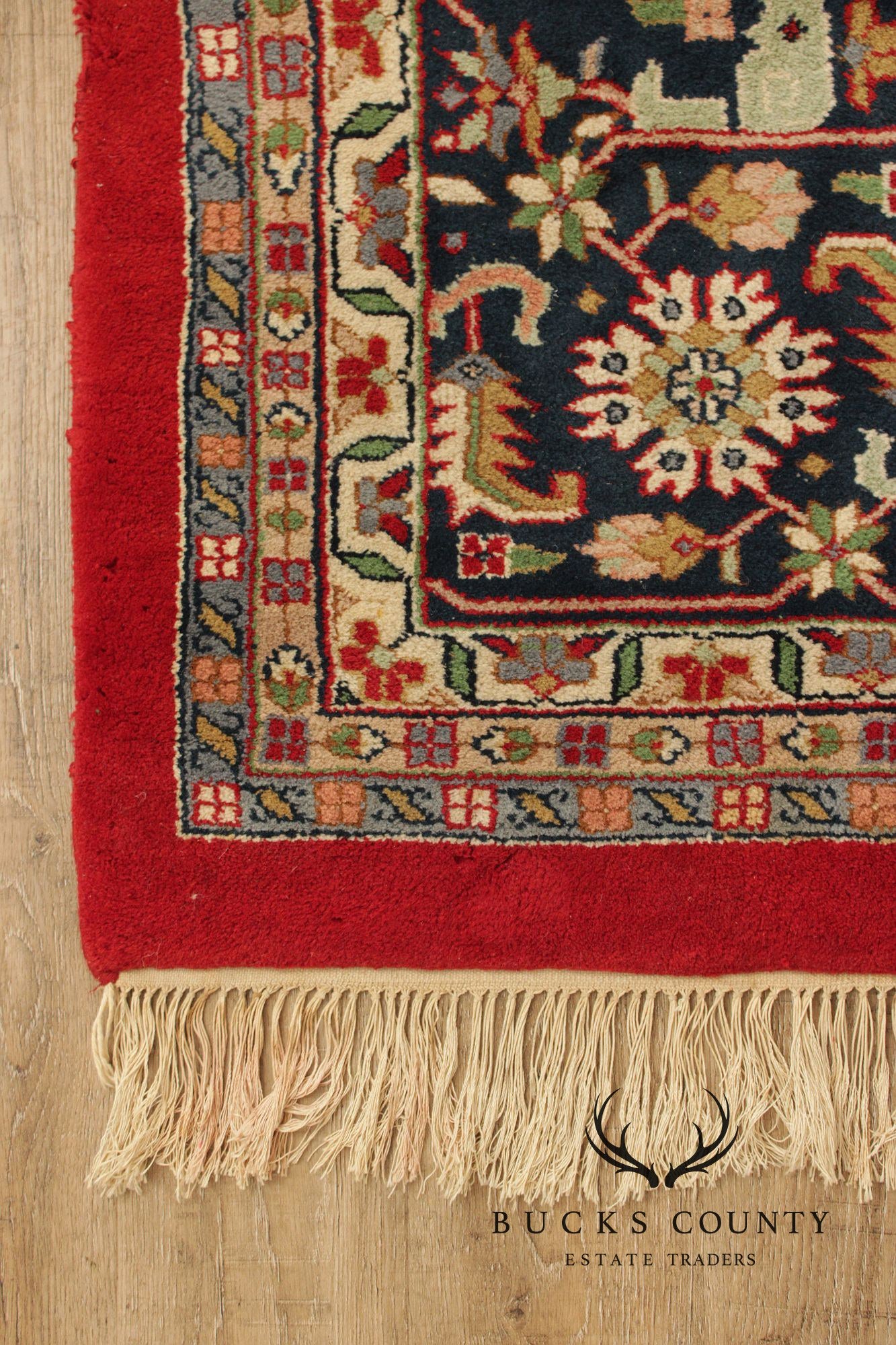 Heriz Style Wool Area Rug 12' 2" x 16' 4"