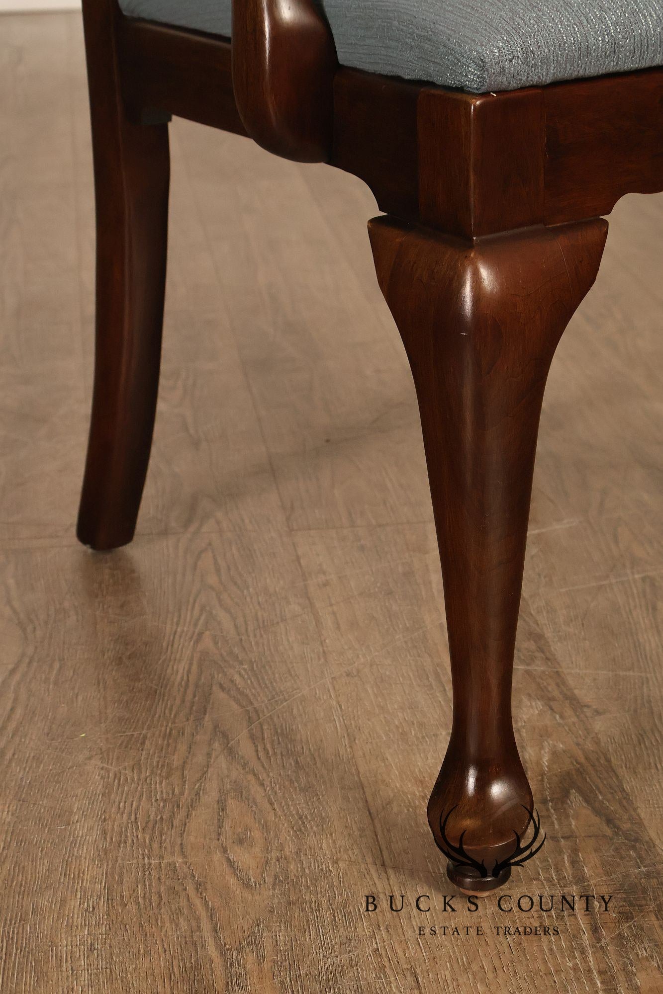 Ethan Allen Georgian Court Queen Anne Style Cherry Dining Armchair