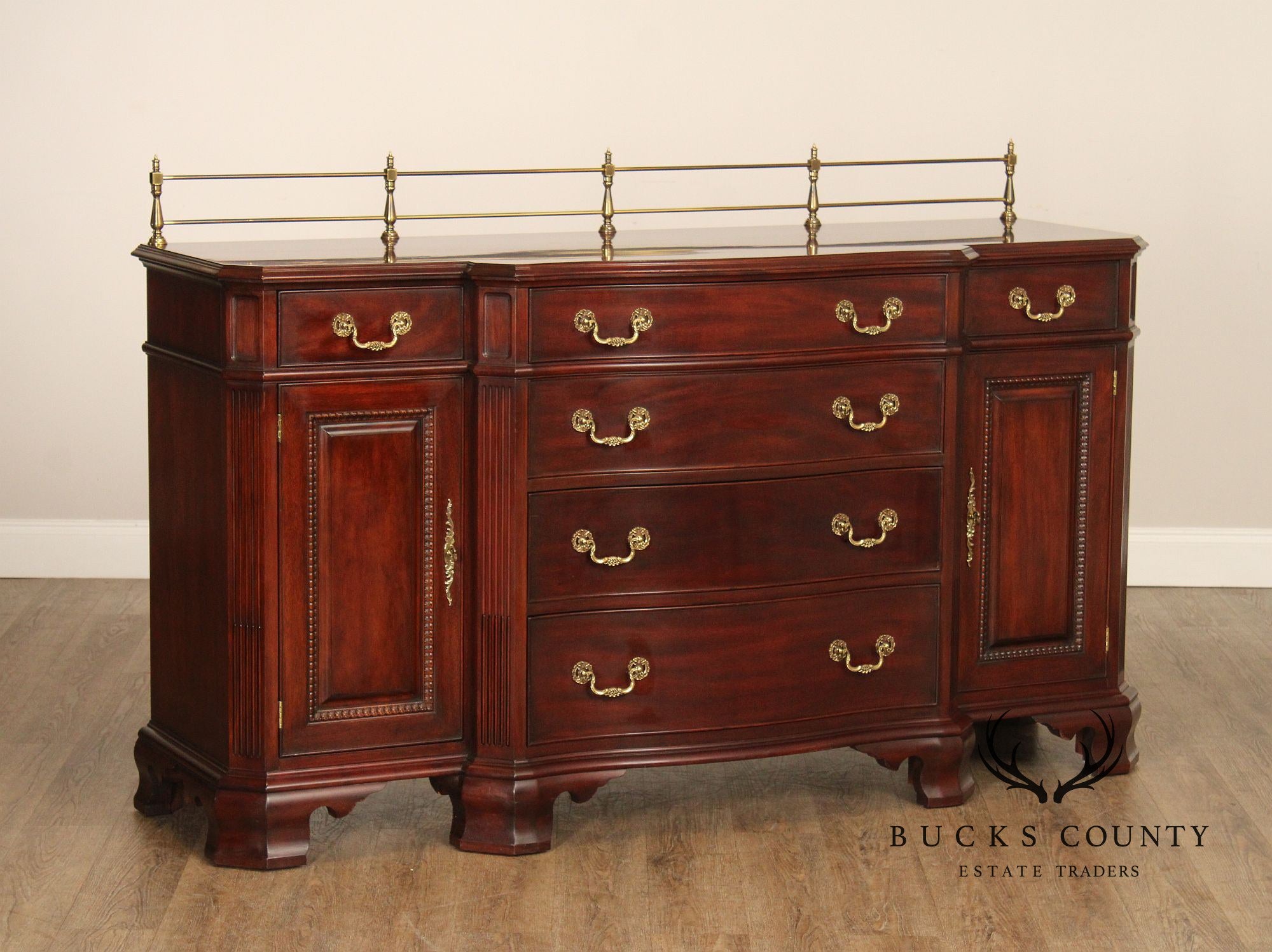 Henkel Harris Georgian Style Mahogany Sideboard