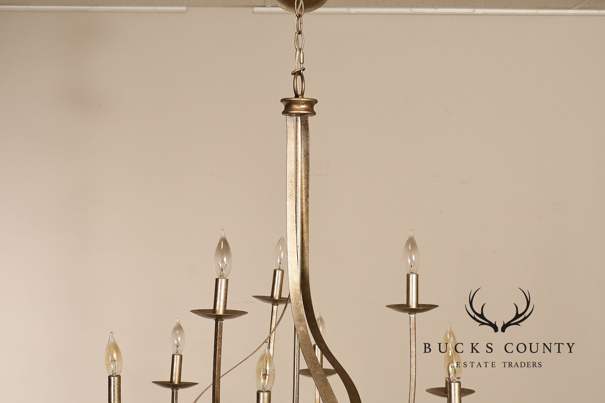 Quoizel 'Serenity' Nine-Light Candelabra Chandelier