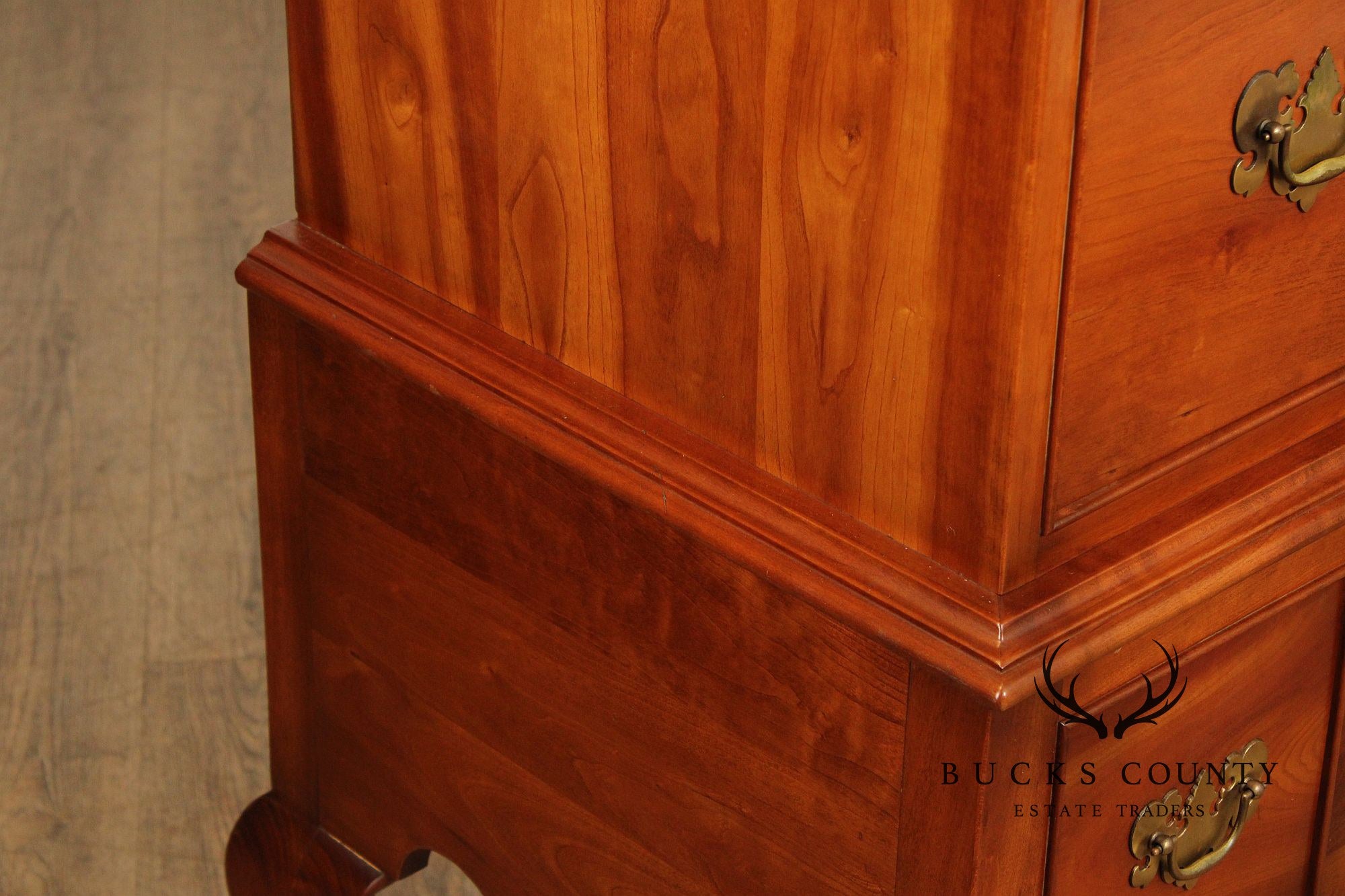 Stickley Cherry Valley Queen Anne Style Highboy Chest