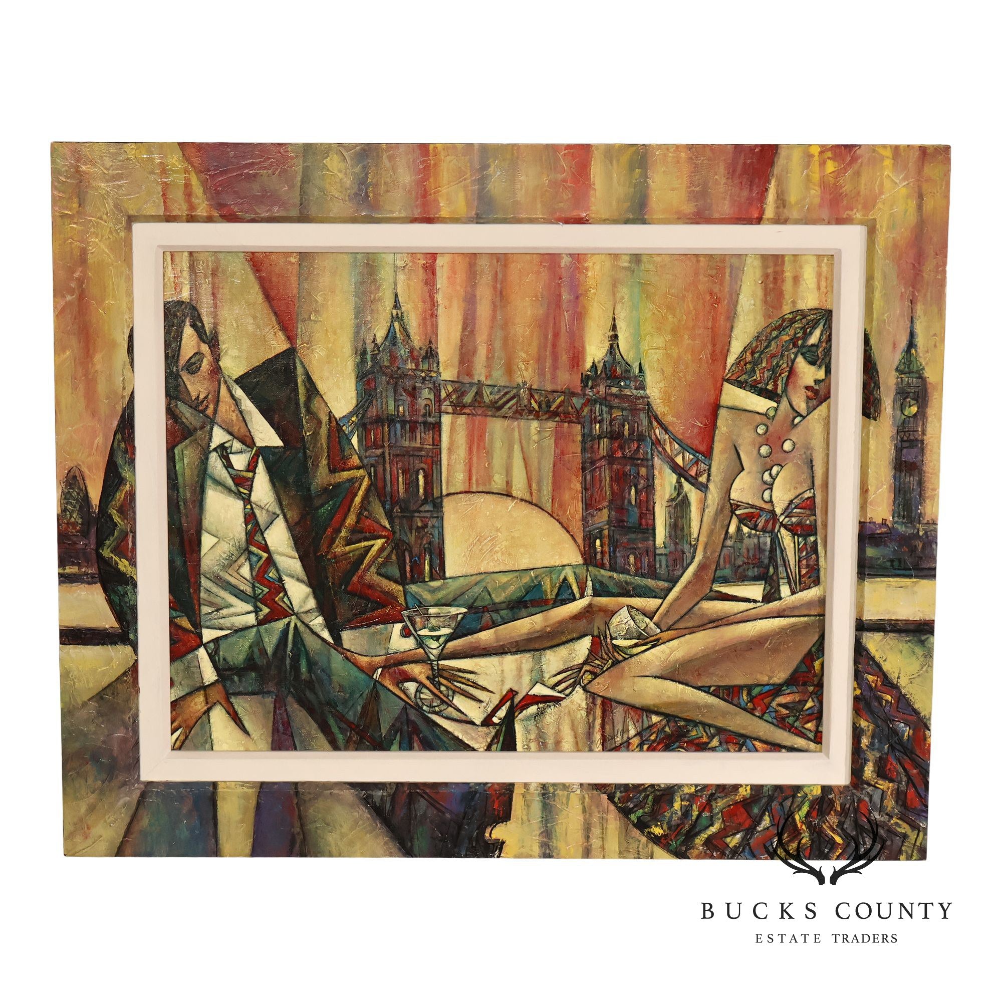 Andrei Protsouk Giclee Print, 'Aurora Borealis Cocktails'