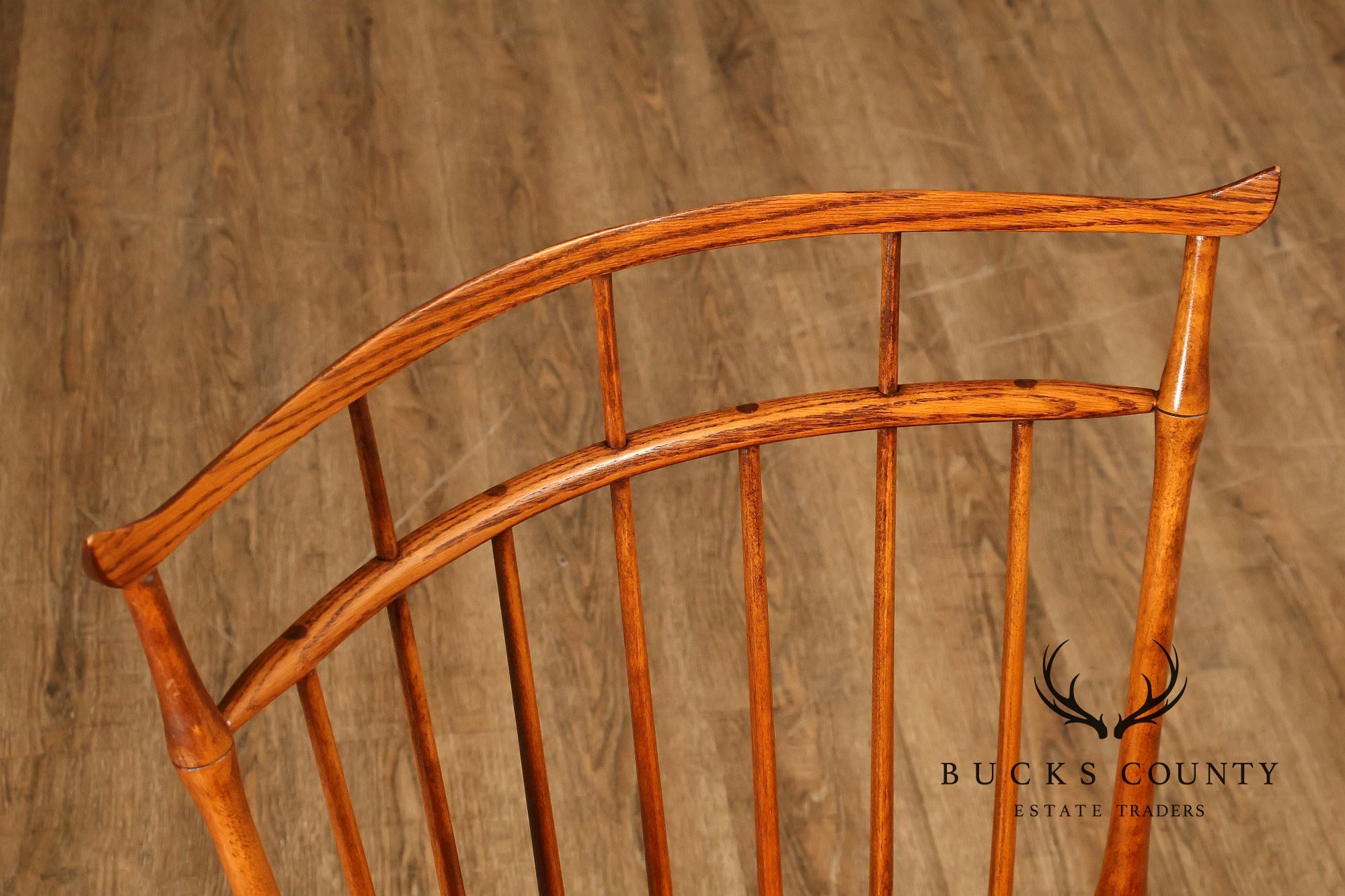 D.R. Dimes Set of Eight Bird Cage Dining Chairs