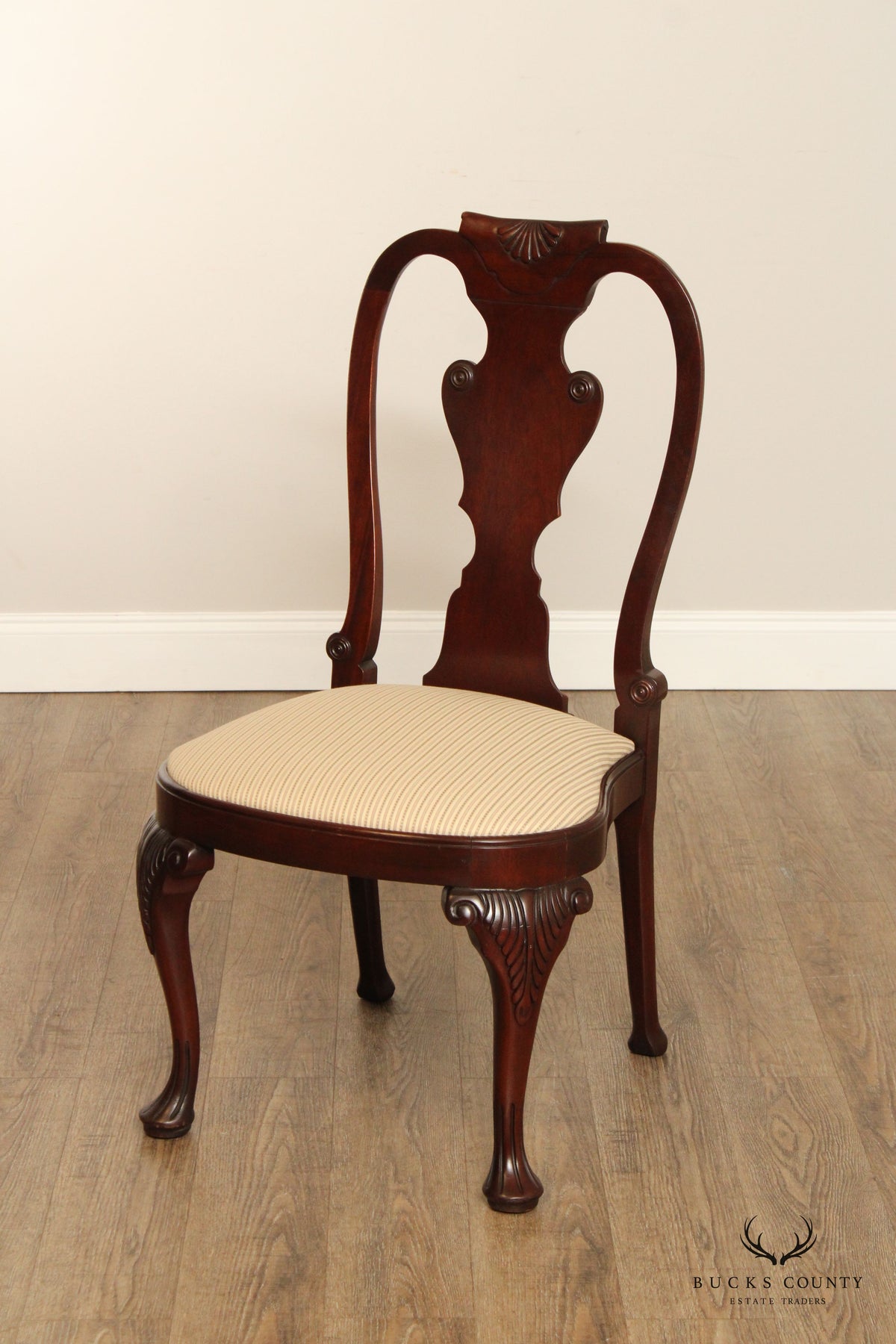 Baker Historic Charleston Collection Set of Six Mahogany Dining Chairs