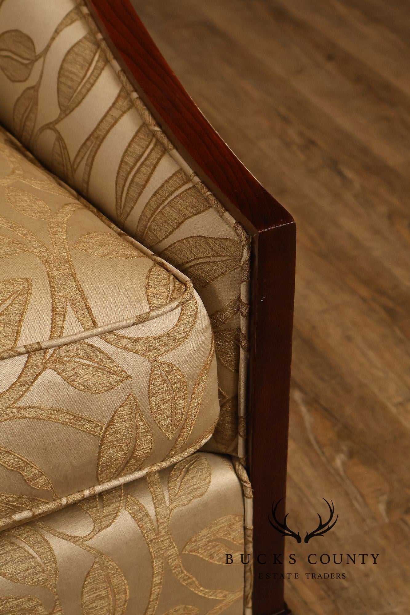 John Widdicomb High Back Upholstered Lounge Chair