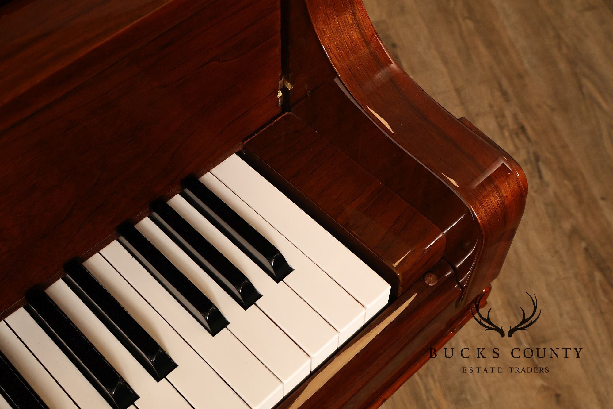 Otto Altenburg Rosewood Baby Grand Piano With Matching Duet Bench