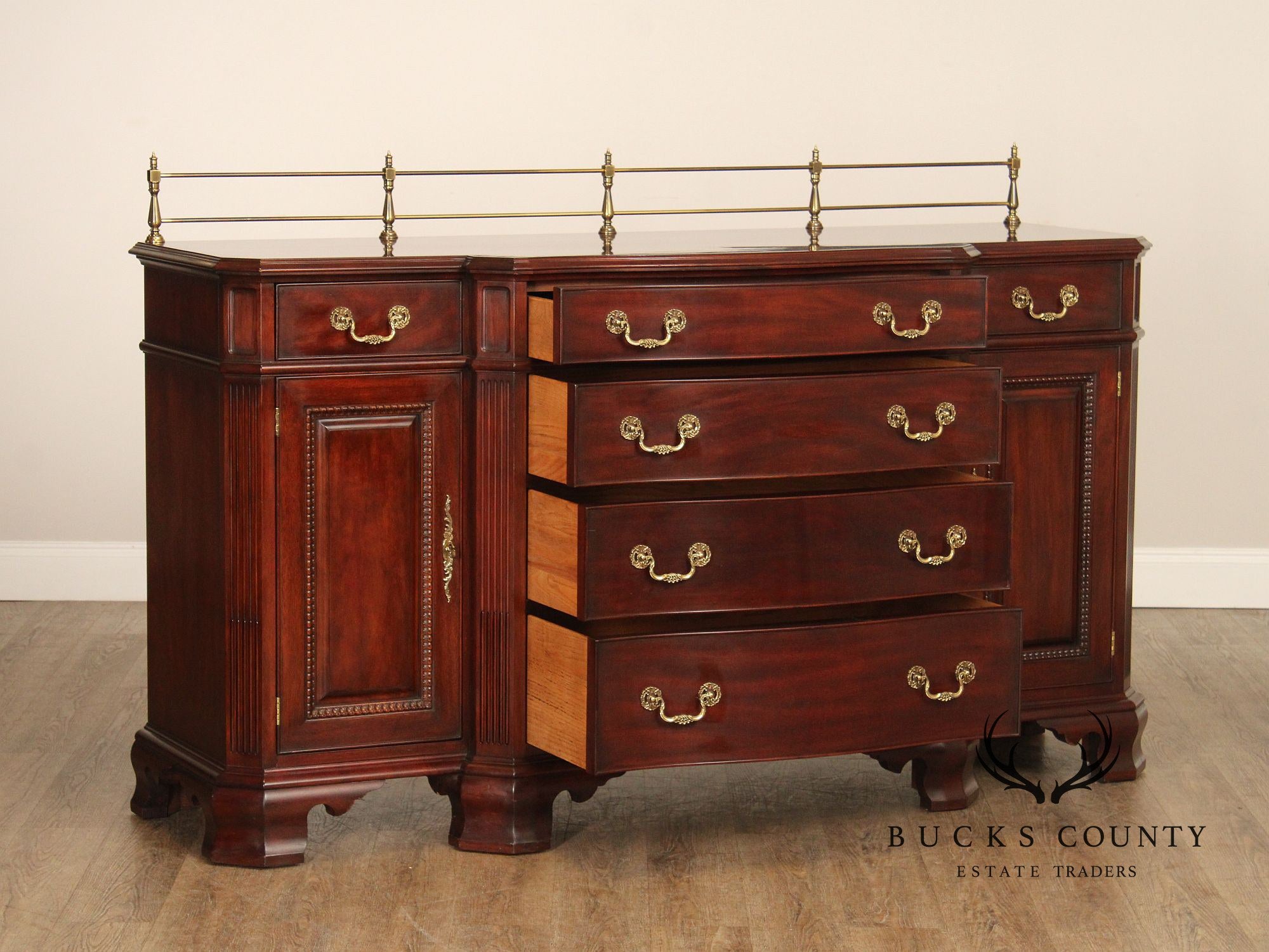 Henkel Harris Georgian Style Mahogany Sideboard