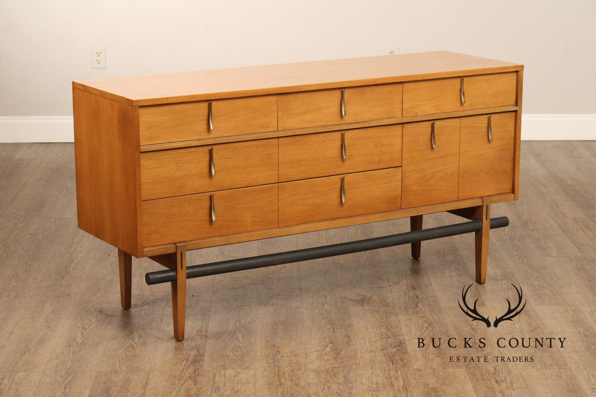 Mid Century Modern Walnut Dresser