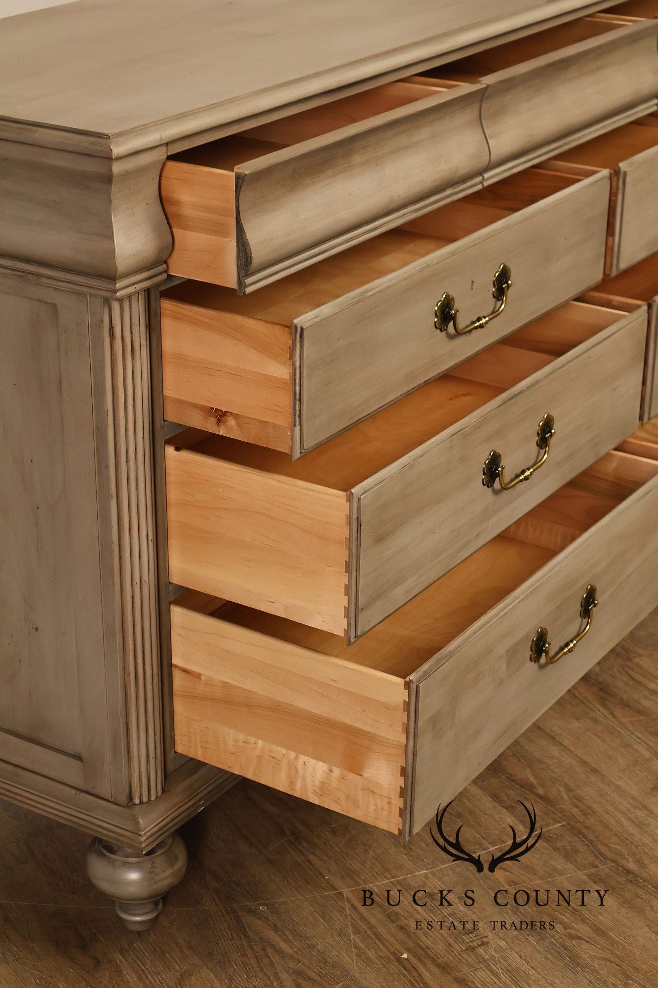 Ethan Allen 'British Classics' Collection Gray Dresser