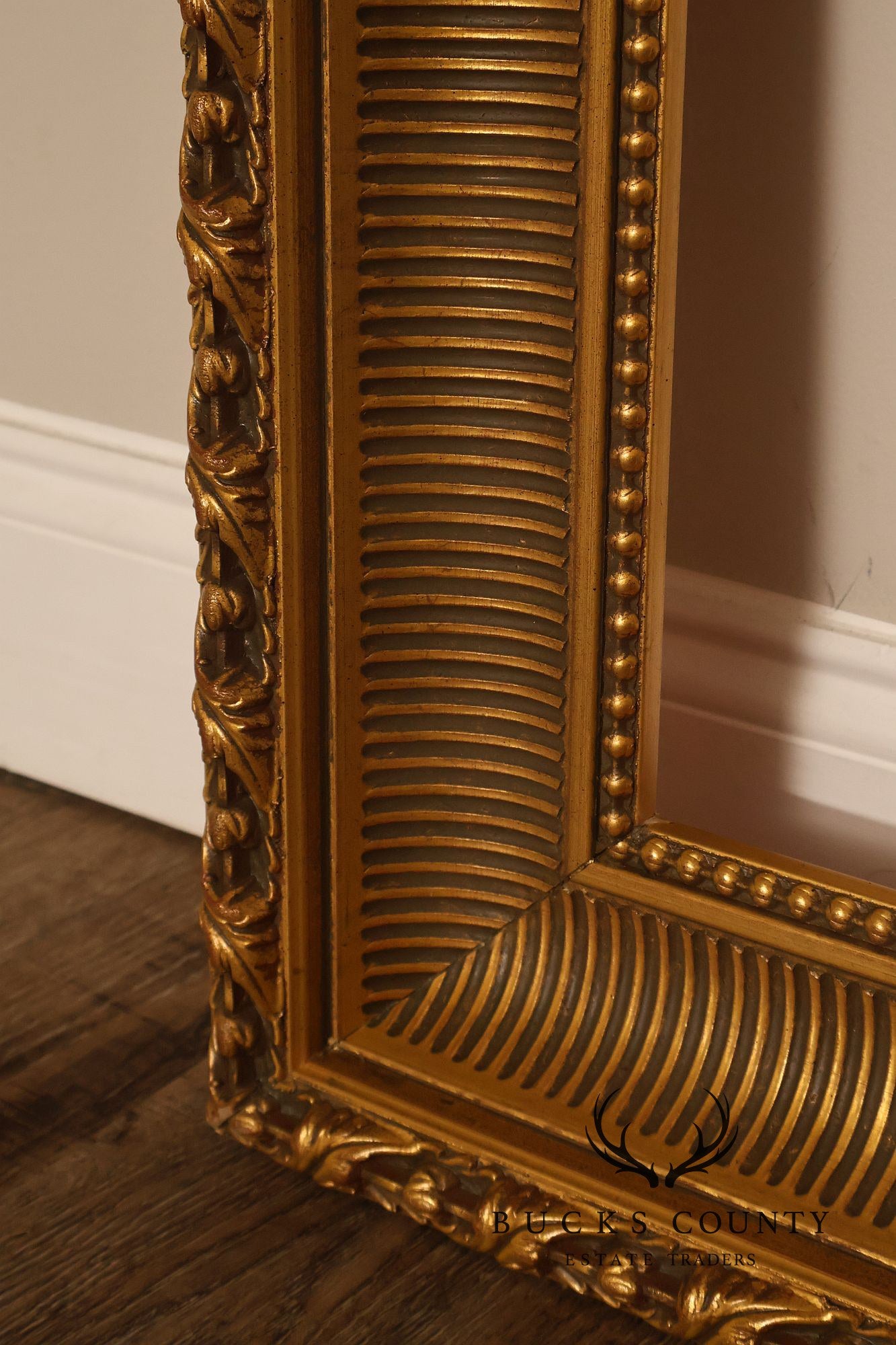 Newman Galleries Large Carved Gold Gilt Picture Frame