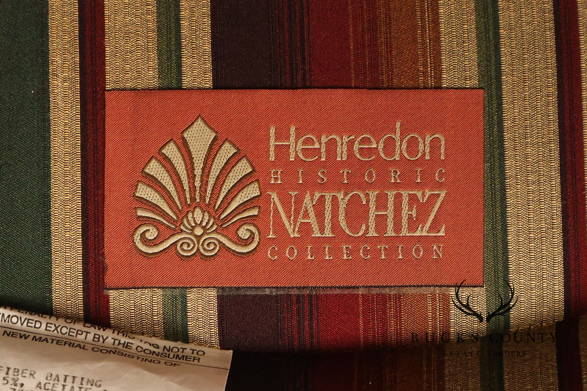 Henredon Historic Natchez Collection Oversized Wing Chair
