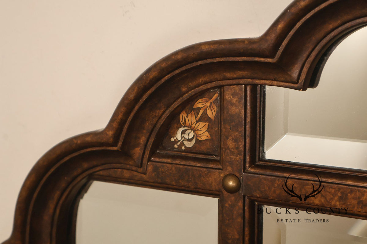 John Widdicomb British India Large Beveled Panel Wall Mirror