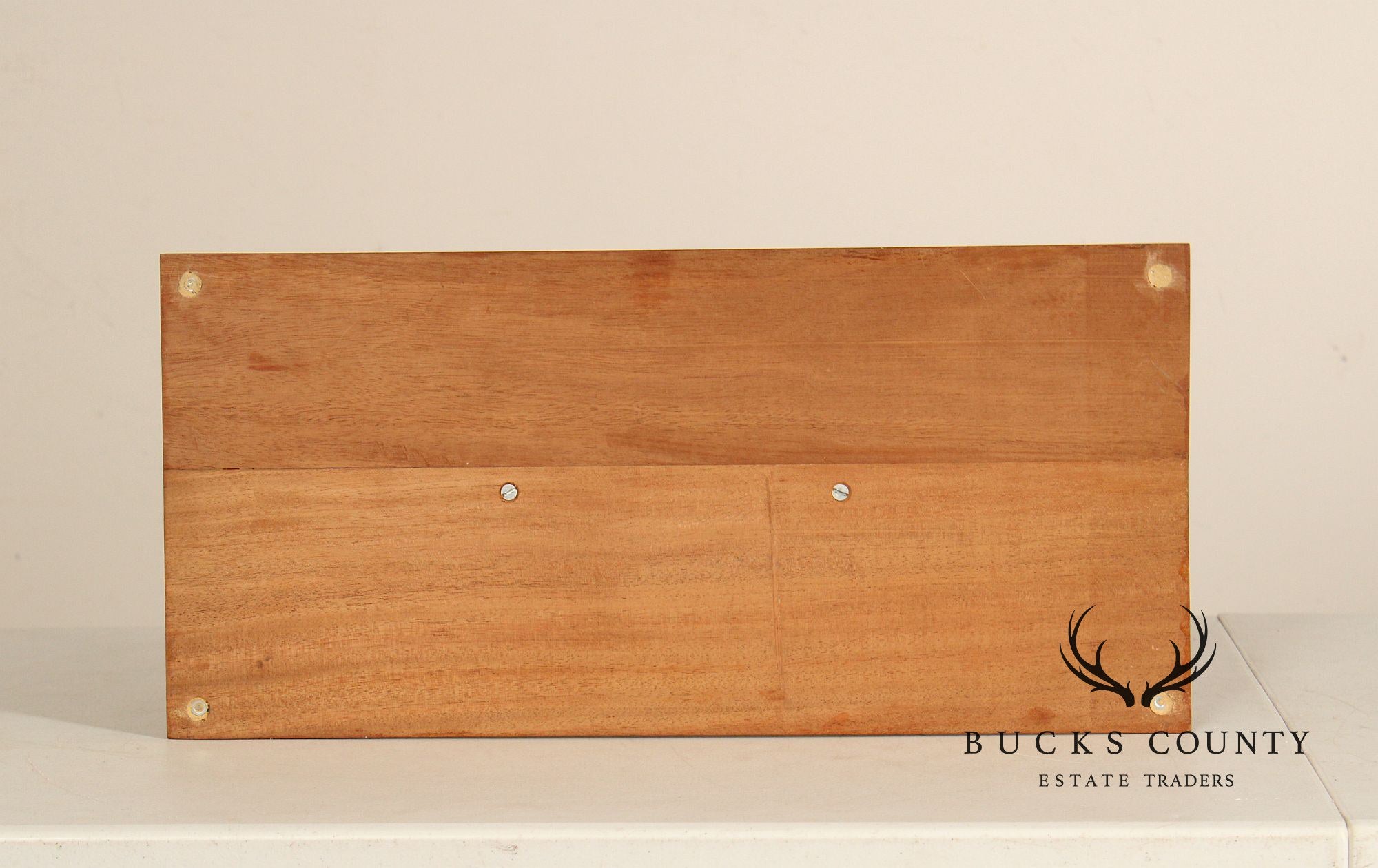 Carved Wood 1930 Duesenberg Model J in Display Case