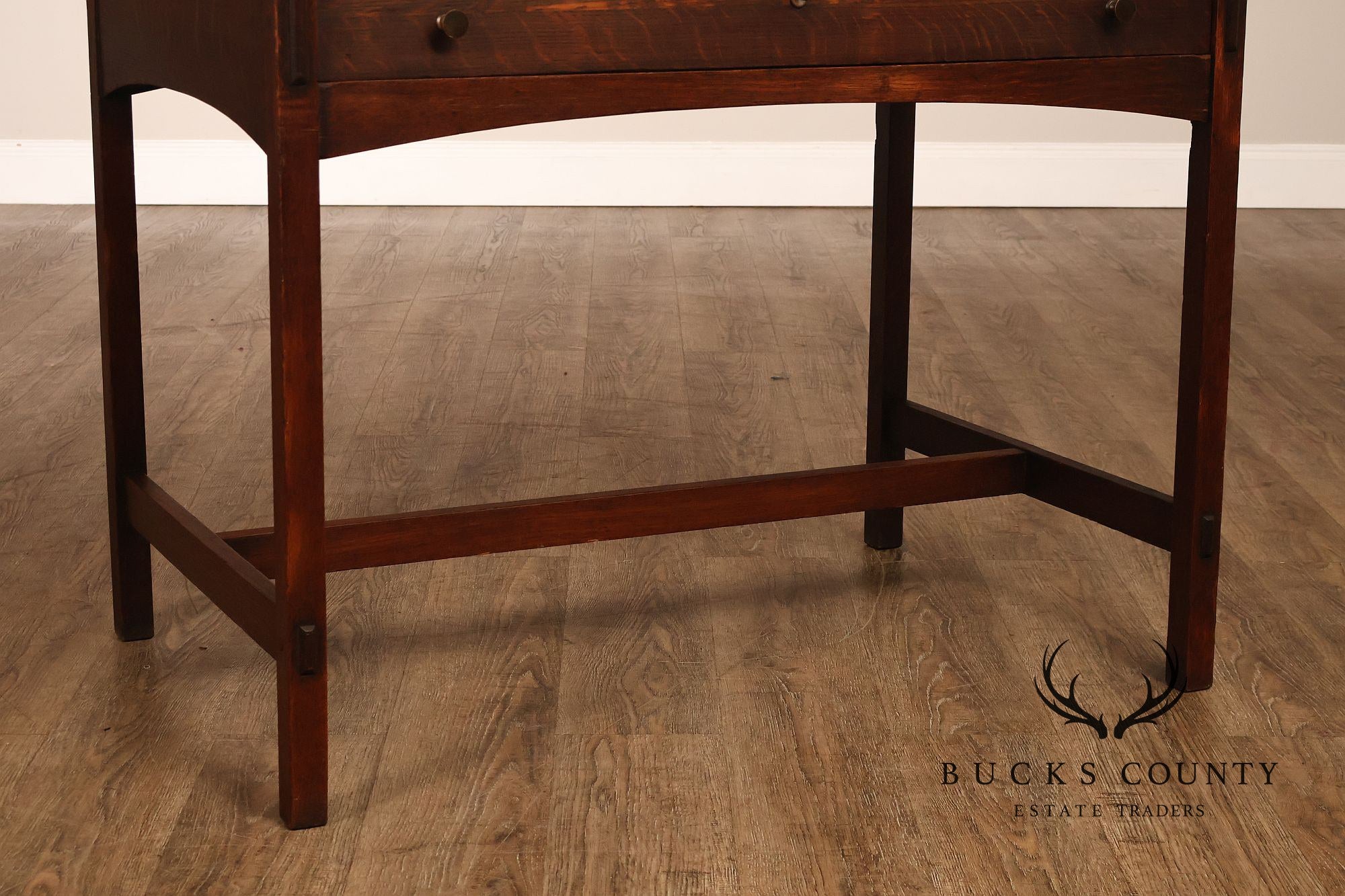 Limbert Antique Arts & Crafts Oak Writing Desk #492 1/4