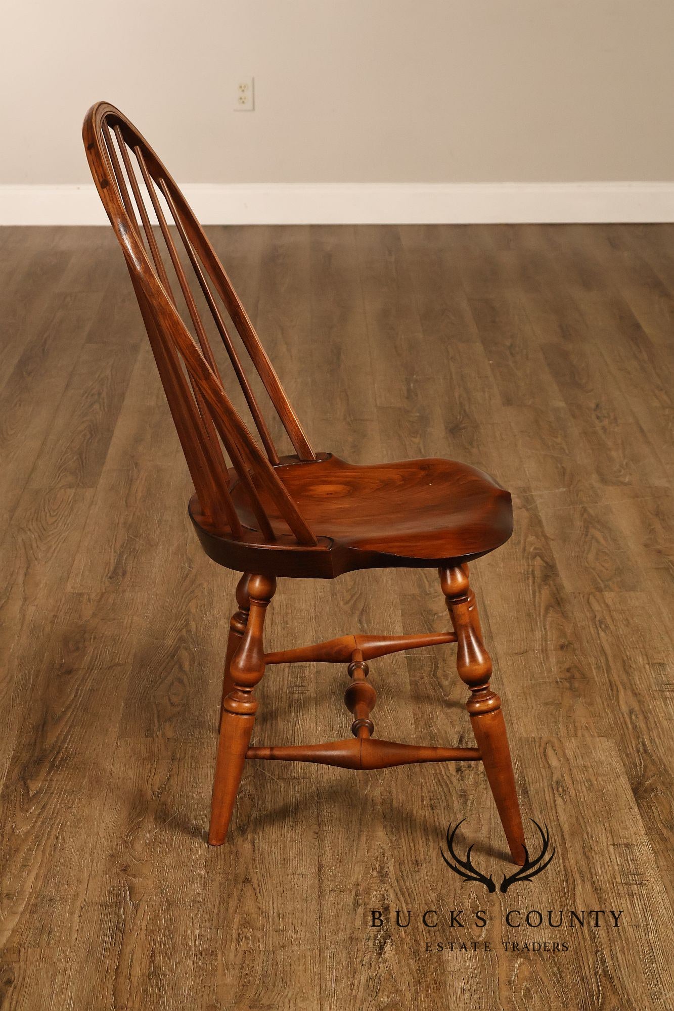 Warren Chairs Works Set of Ten Windsor Dining Chairs