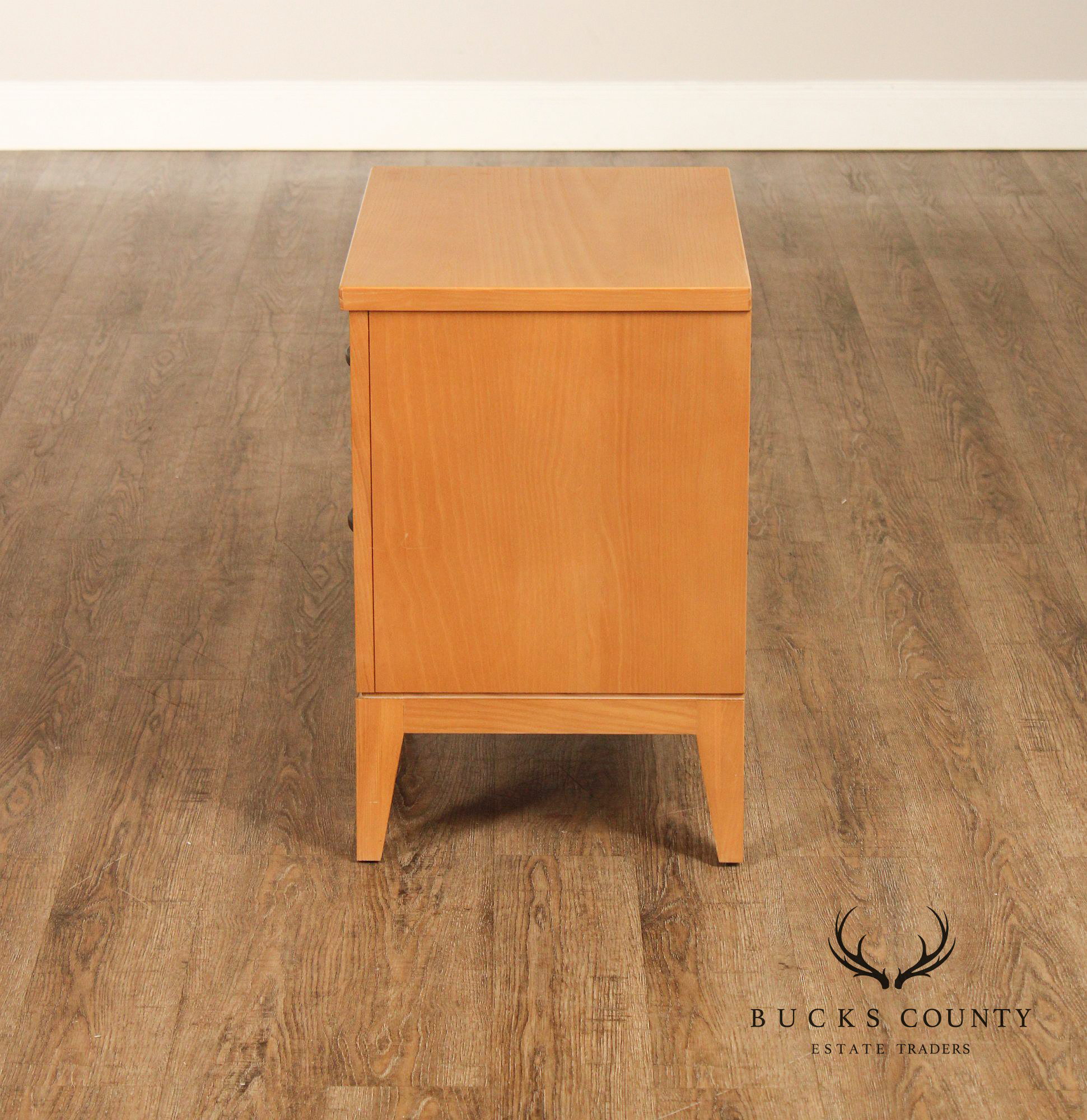 Ethan Allen Horizon Collection Pair Of Two Drawer Nightstands