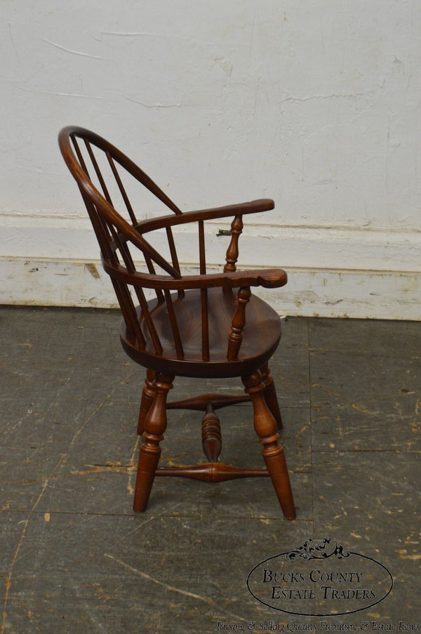 Frederick Duckloe & Bros Windsor Style Childs Diminutive Size Arm Chair
