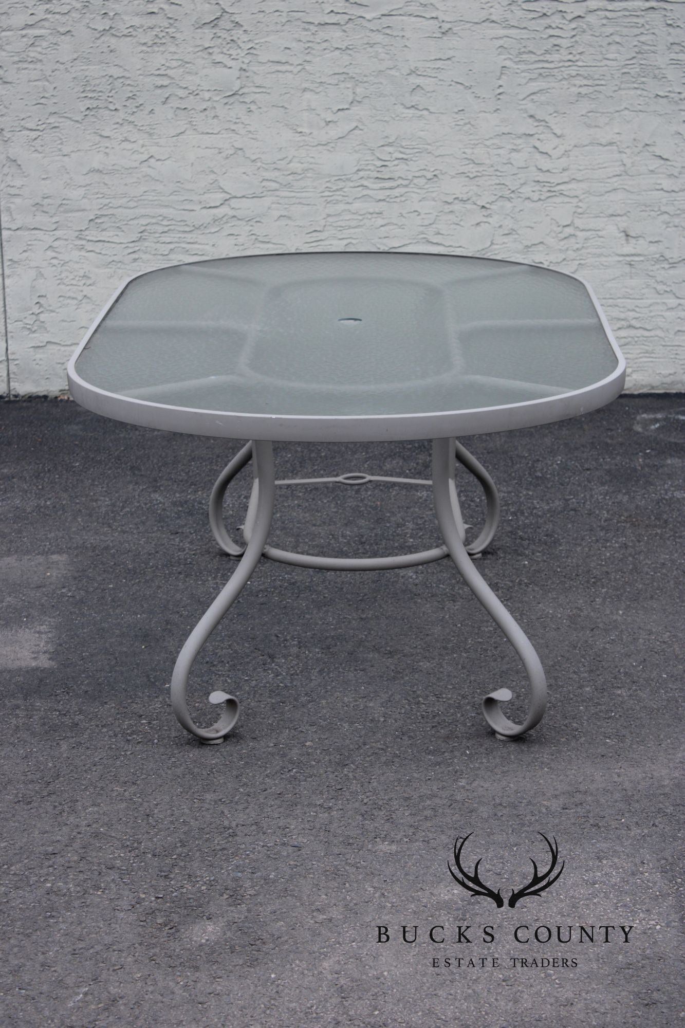 Woodard Ramsgate Oval Patio Dining Table And Six Chairs Set