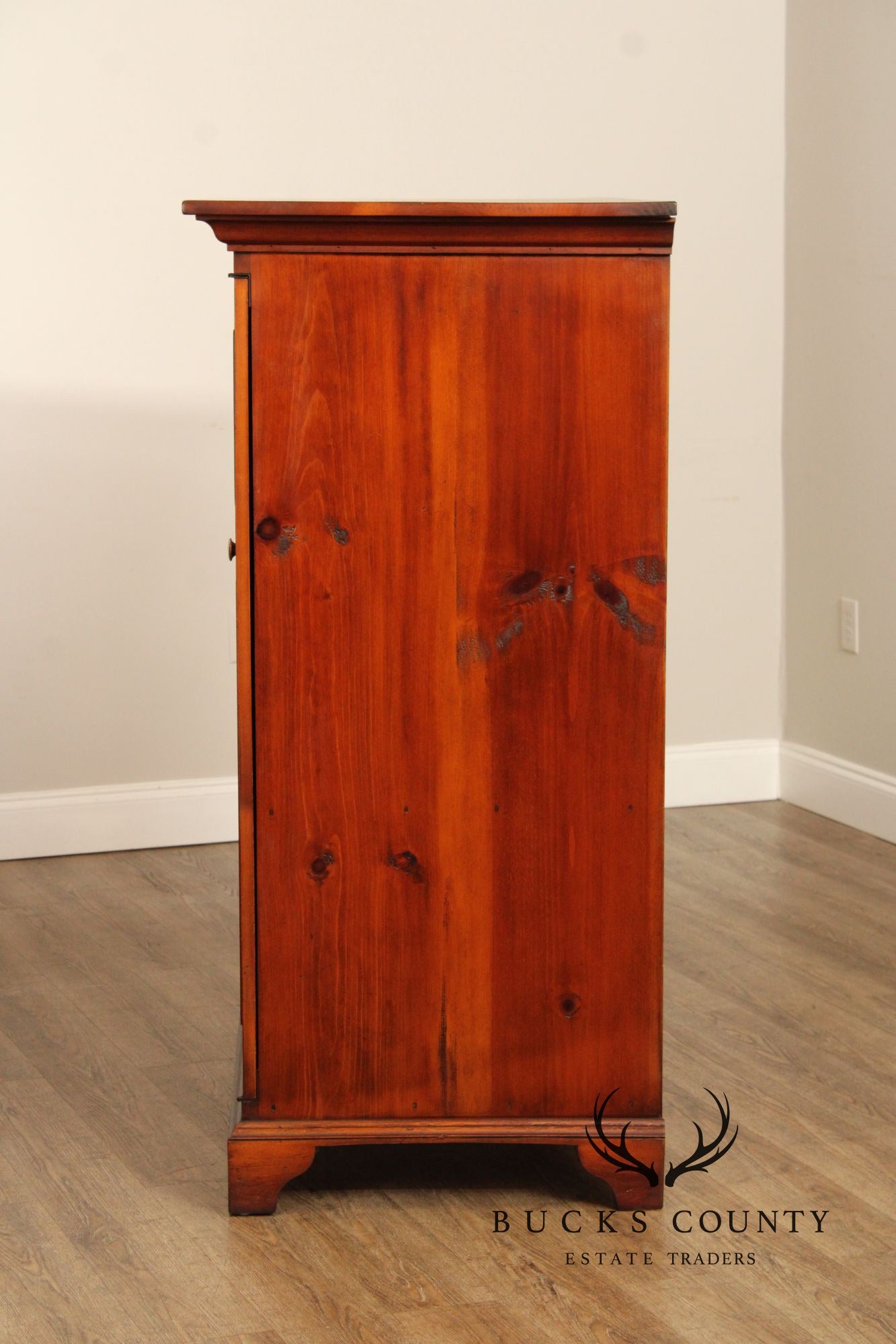 William Draper Farmhouse Pine Storage Cupboard