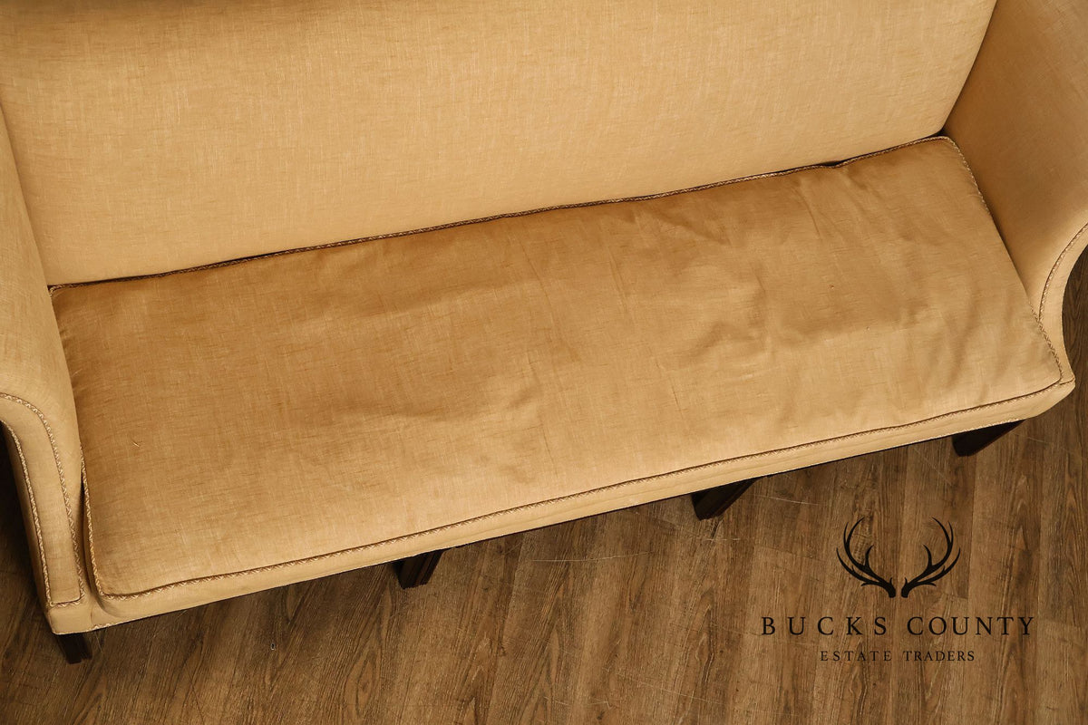 Hickory Chair Chippendale Style Camelback Sofa