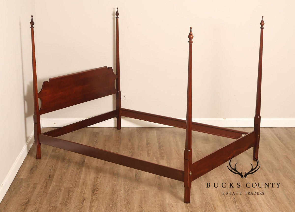Statton Cherry Queen Size Poster Bed