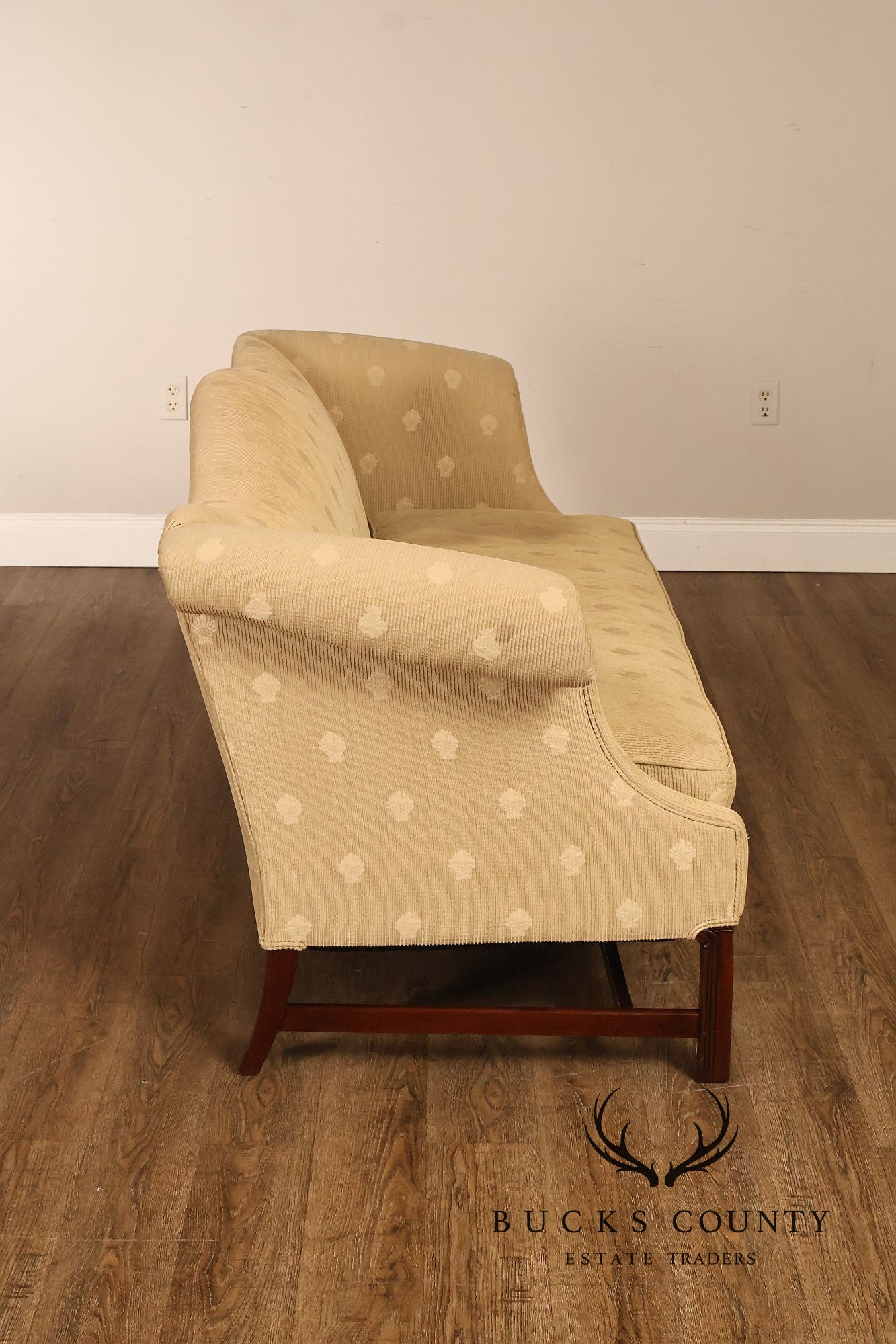 Chippendale Style Mahogany Frame Sofa