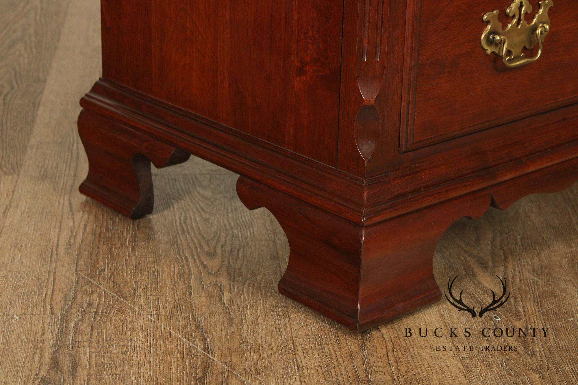 Pennsylvania House Chippendale Style Cherry Armoire