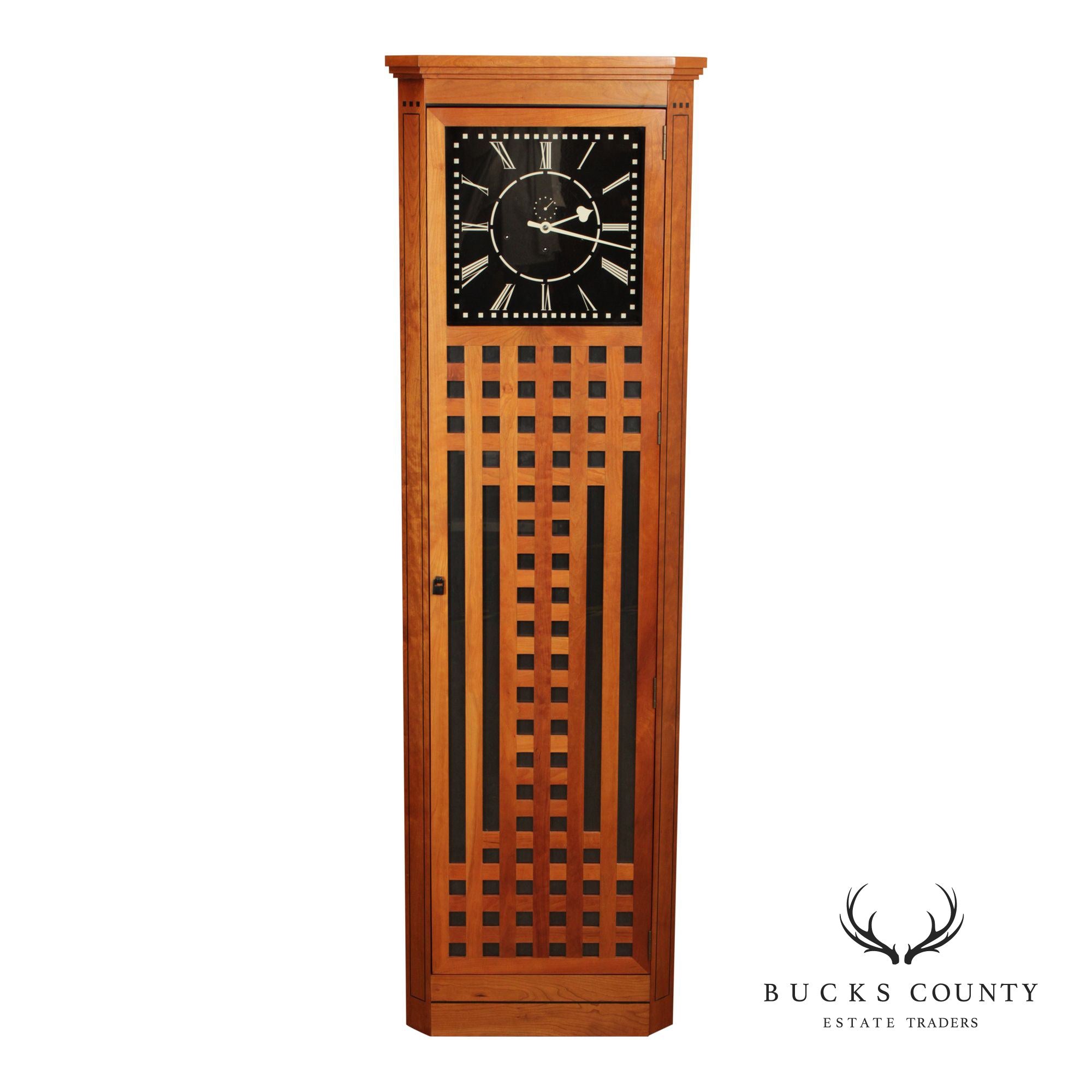 Stickley 21st Century Collection Cherry Grandfather Clock