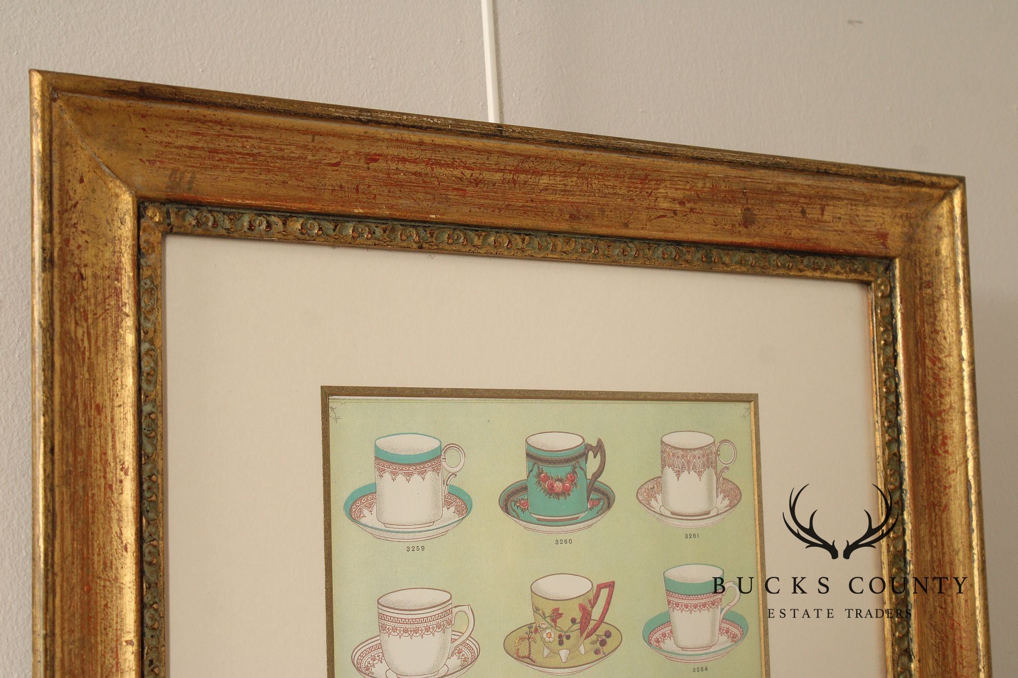 English China Tea and Breakfast Services Framed Print