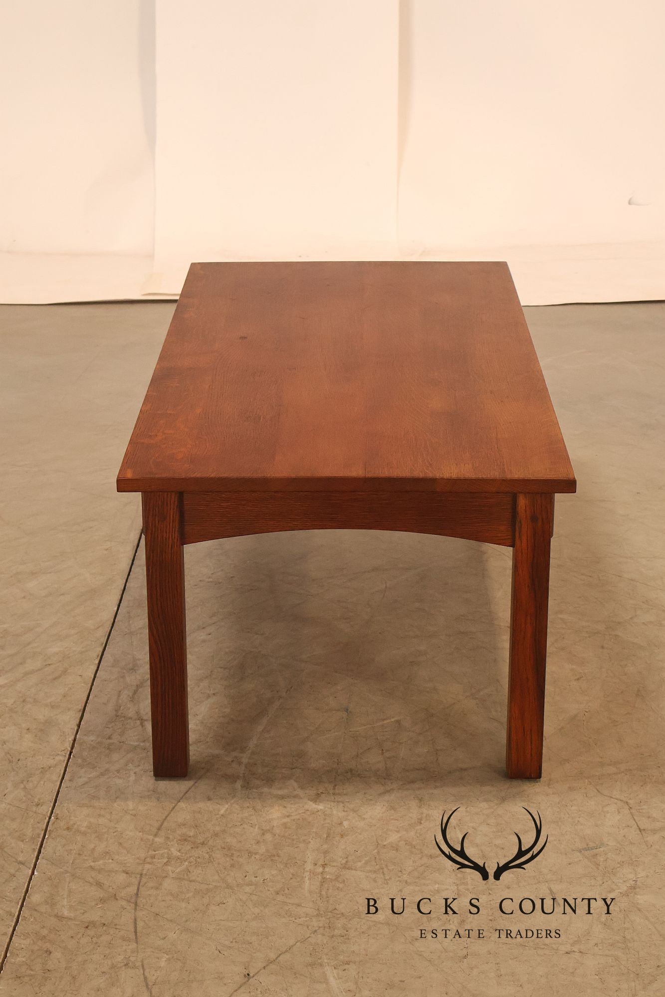 Stickley Mission Collection Oak Cocktail Table