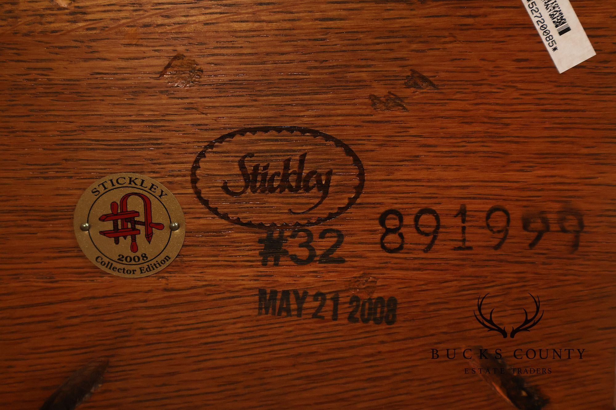 Stickley Mission Collection Tom Jones Oak Drink Stand