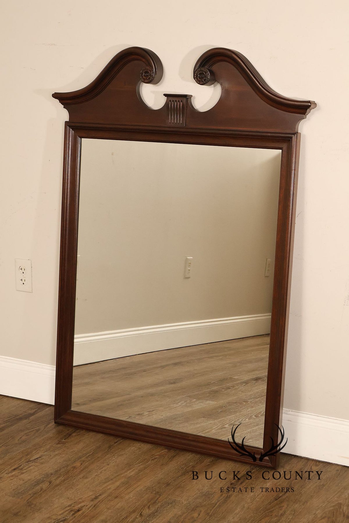 Ethan Allen 'Georgian Court' Cherry Wall Mirror
