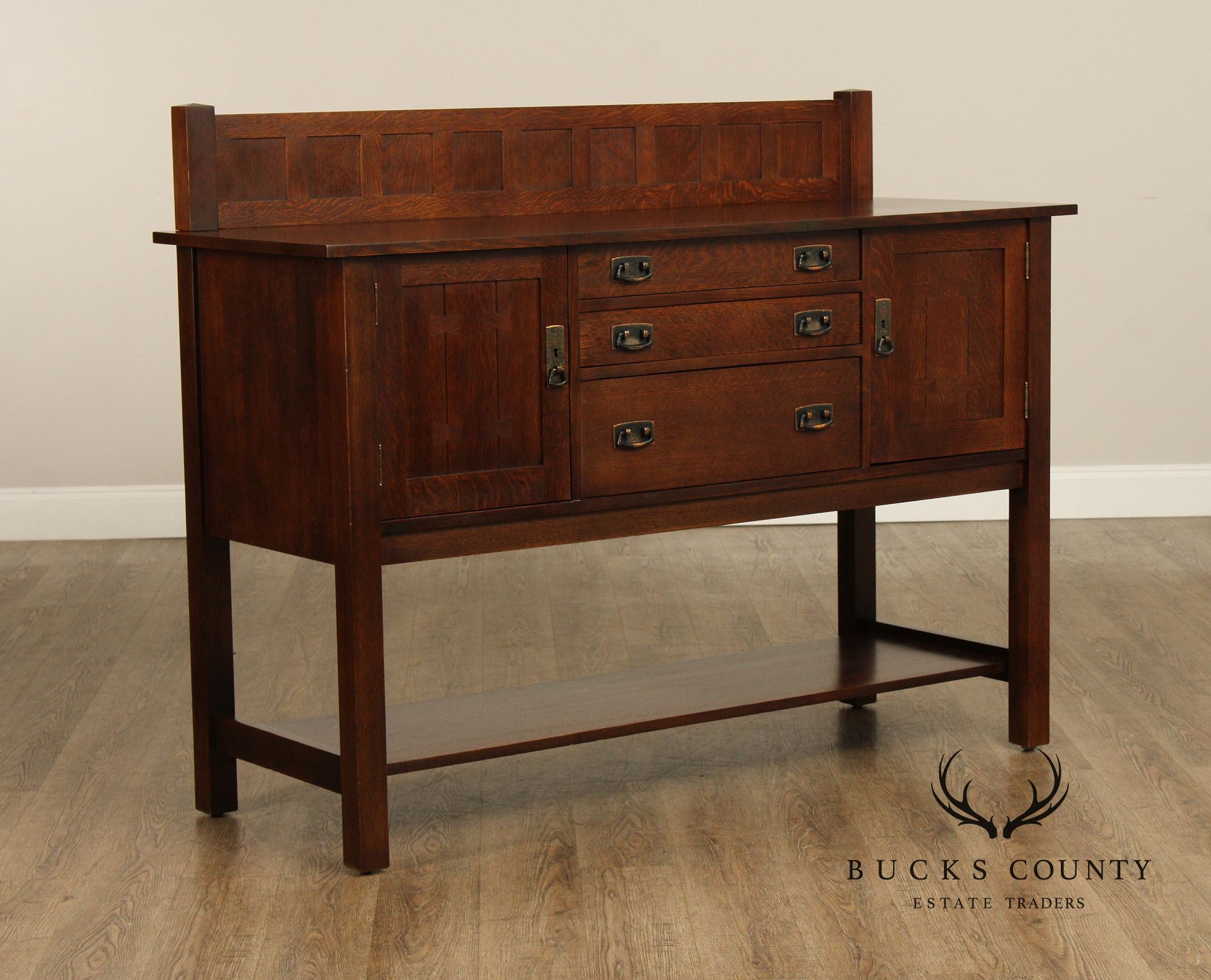 Stickley Mission Collection Oak Sideboard