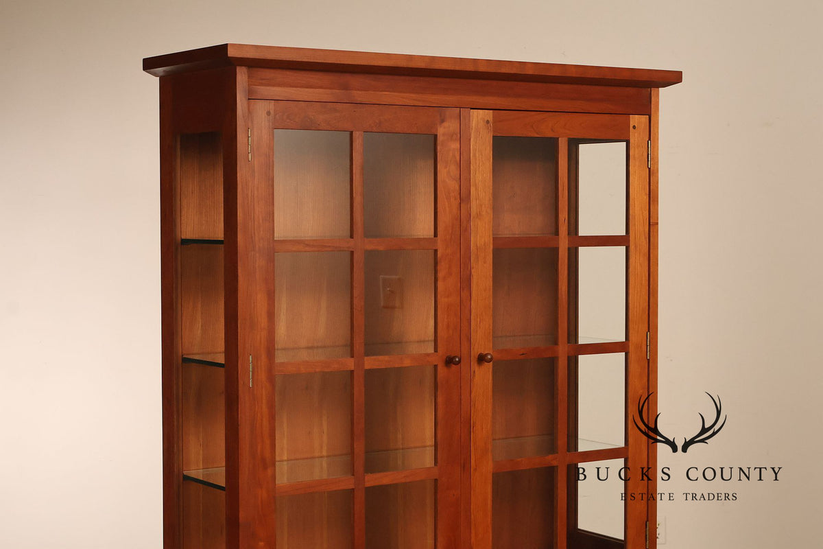 Stickley Mission Collection Cherry China Cabinet