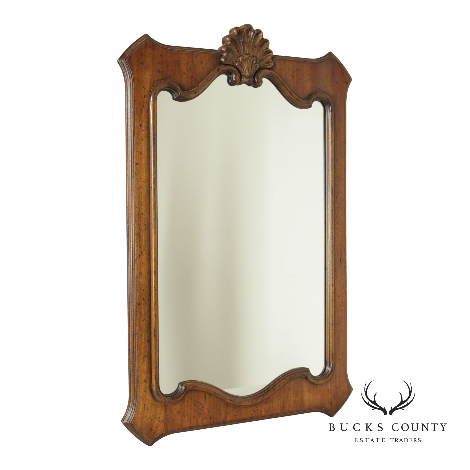 Heritage 'Grand Tour' Carved Walnut Wall Mirror