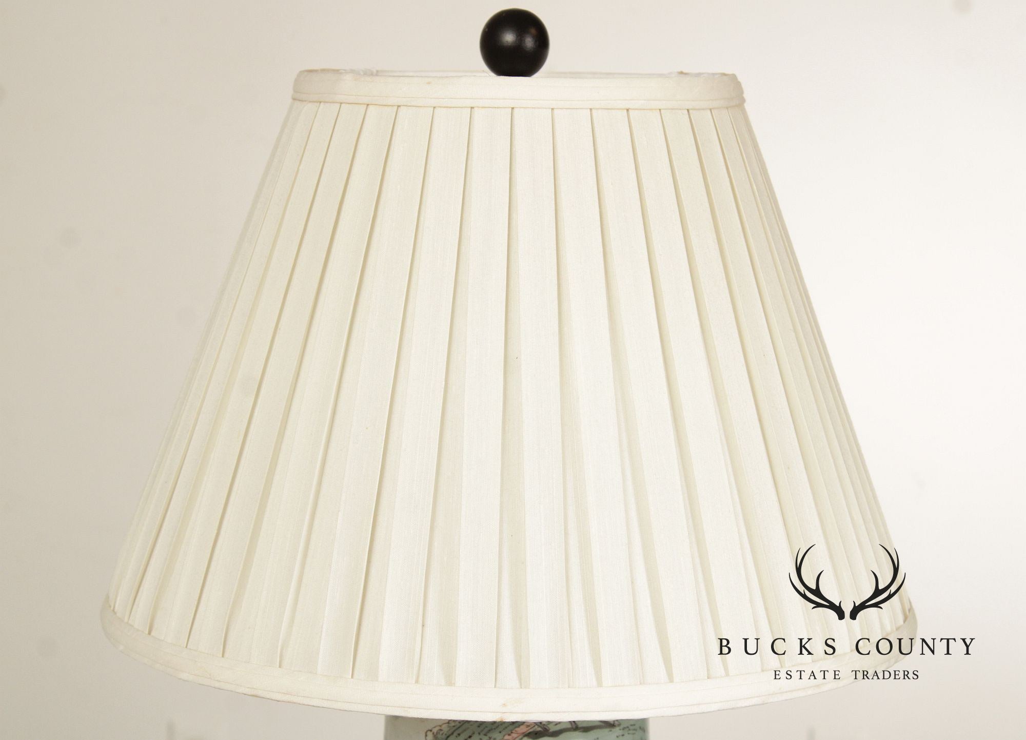 Equestrian Porcelain Ginger Jar Table Lamp