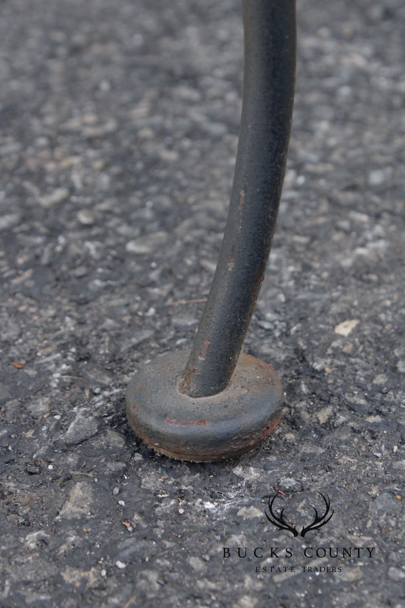 Vintage Wrought Iron Outdoor Coffee Table