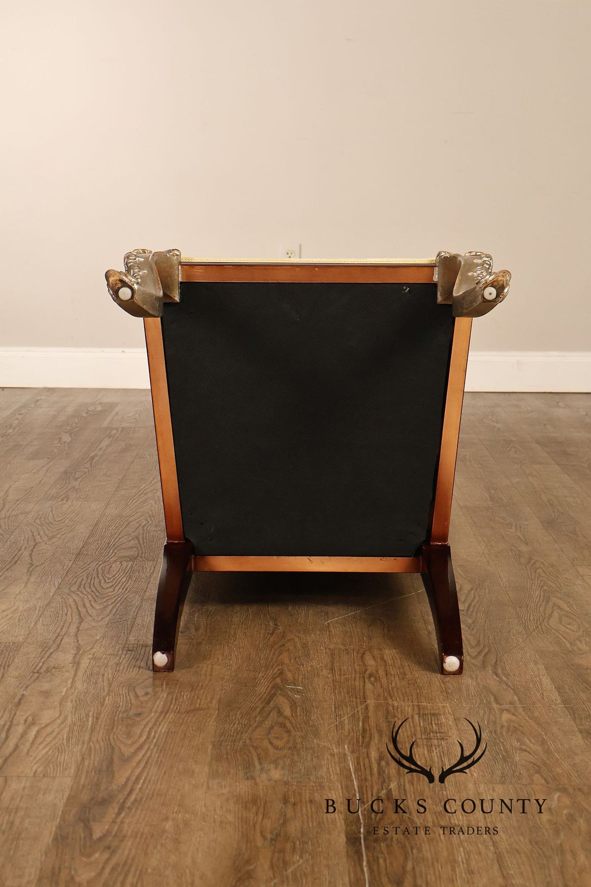 Rococo Style Set of Four Silver Gilt Dining Chairs