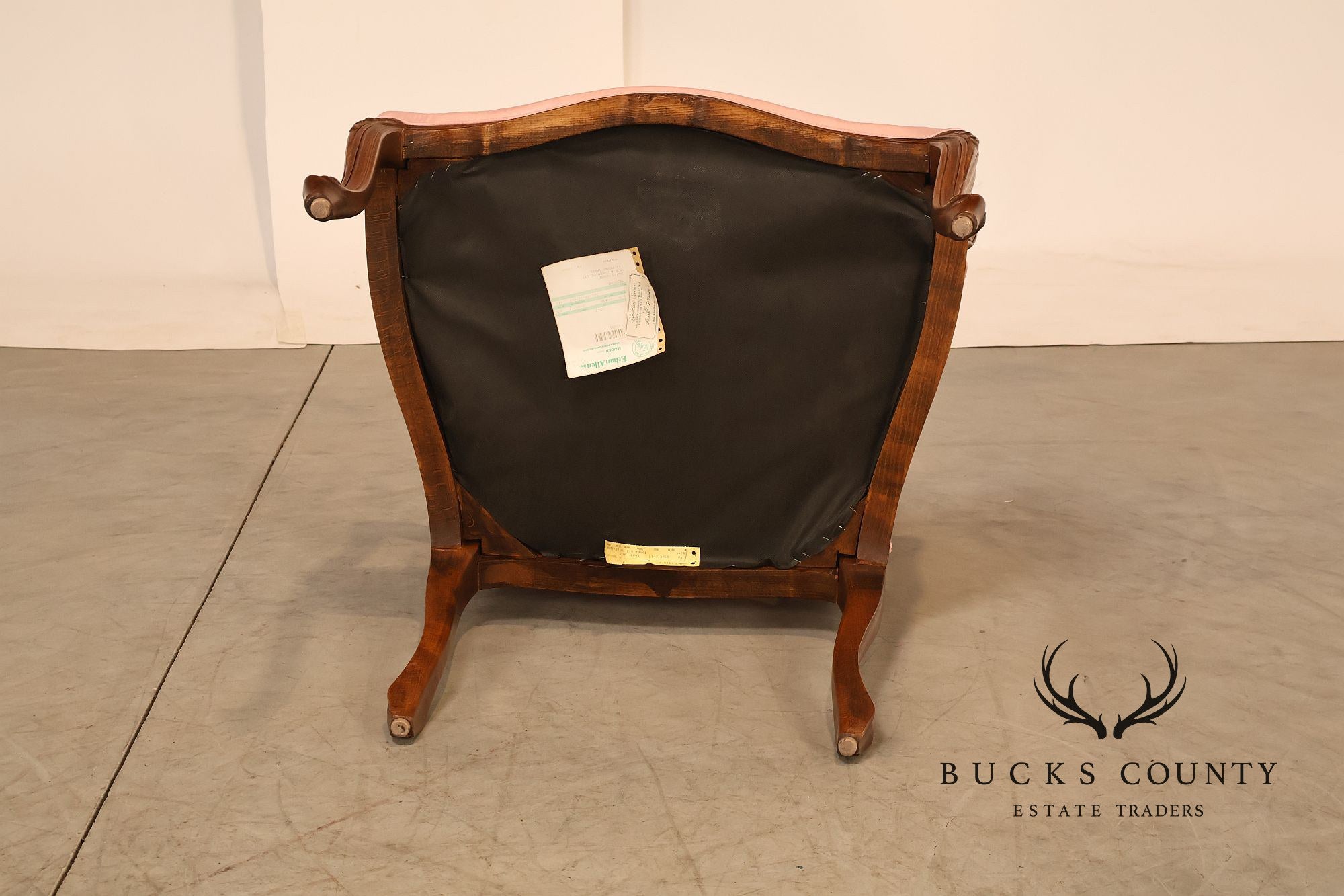 Ethan Allen French Louis XV Style Fauteuil Armchair