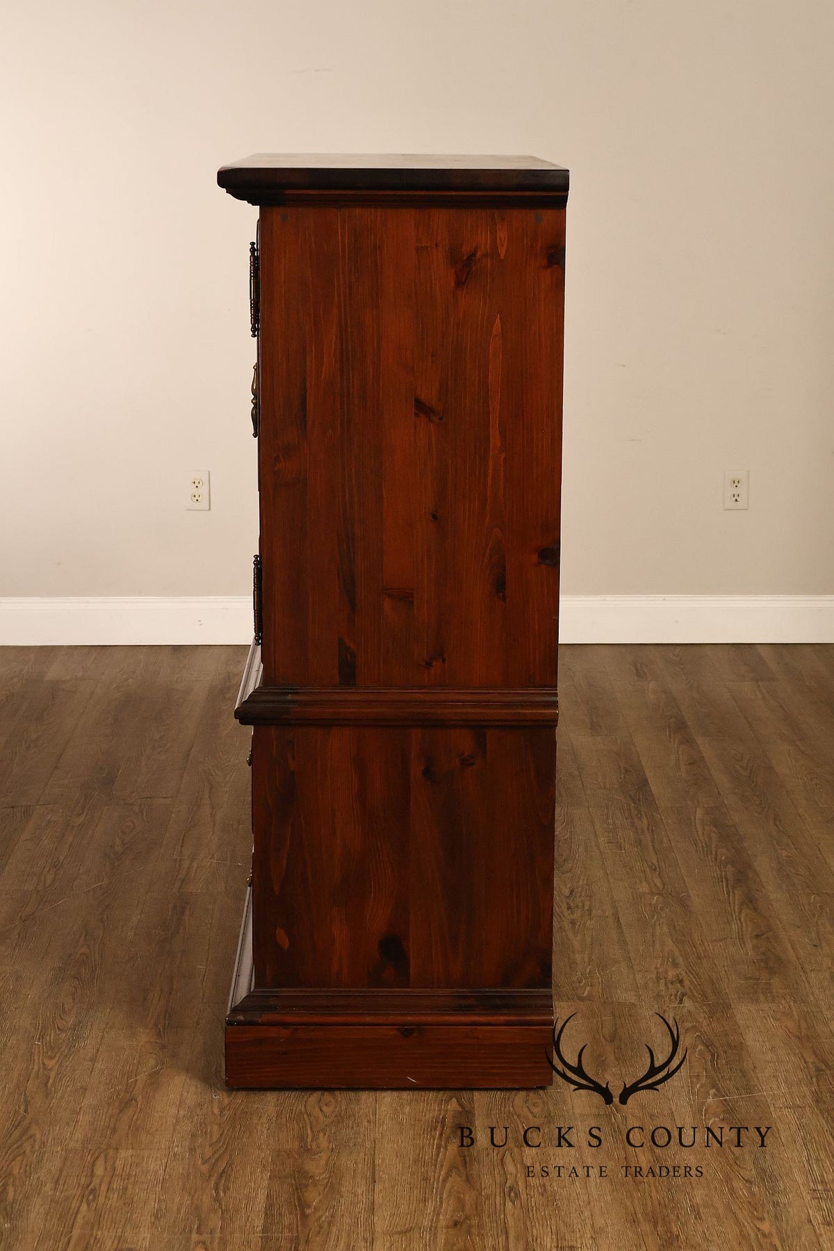 Ethan Allen Pine Armoire Chest
