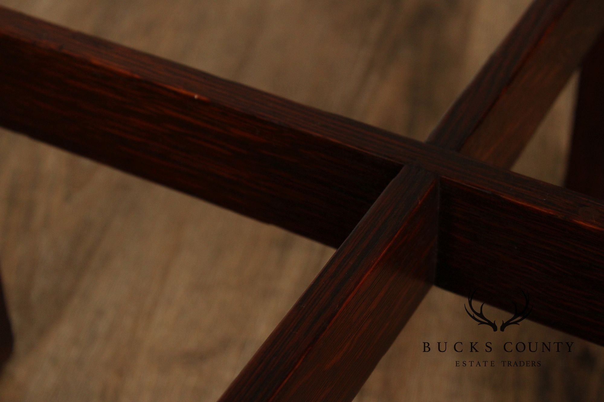 Antique Stickley Brothers Mission Oak 24 Inch Lamp Table