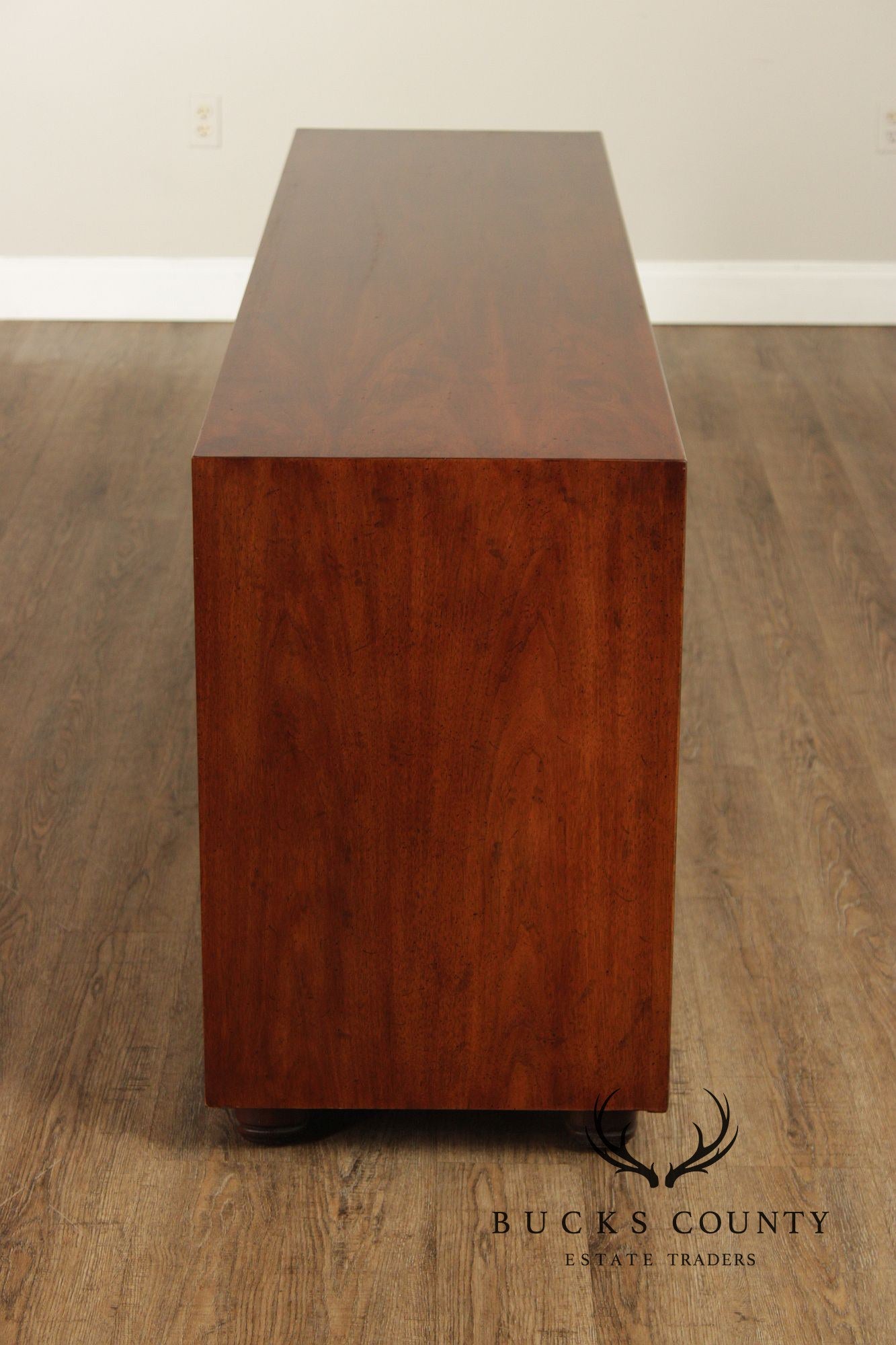 Henredon Chinoiserie Style Mahogany Triple Dresser