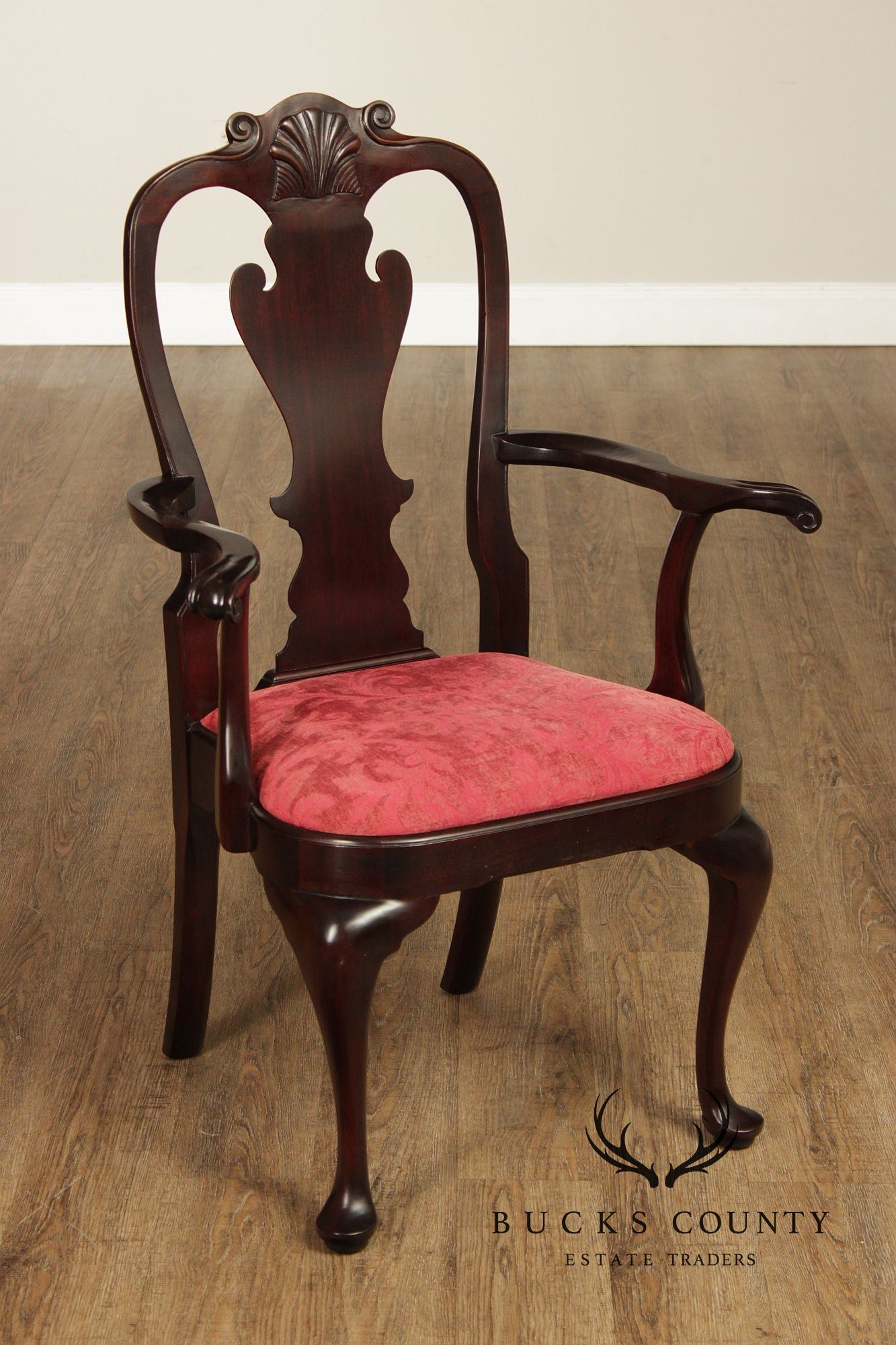 Stickley Colonial Williamsburg Set Of Six Mahogany Dining Chairs