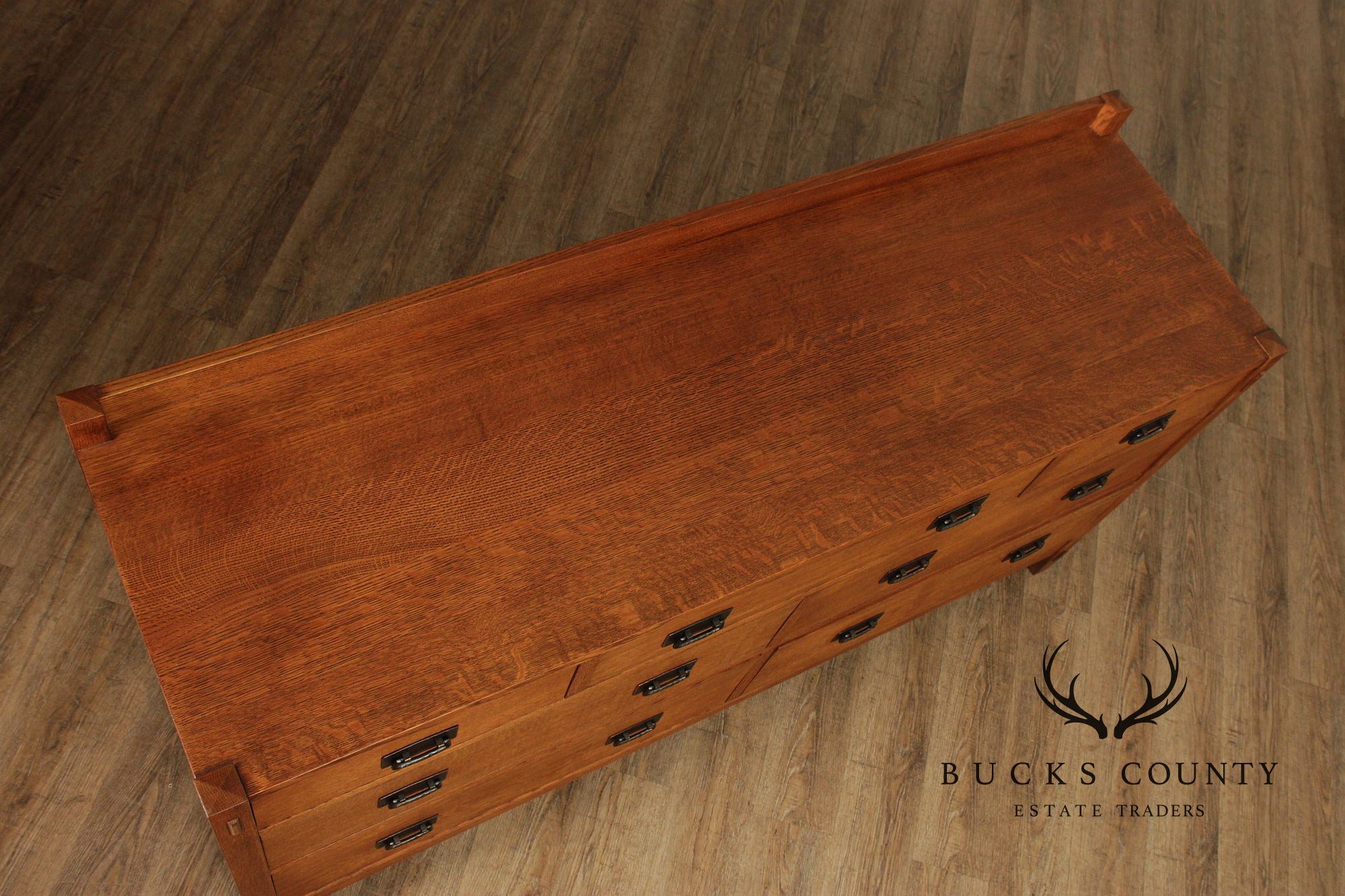 Stickley Mission Collection Oak Triple Dresser