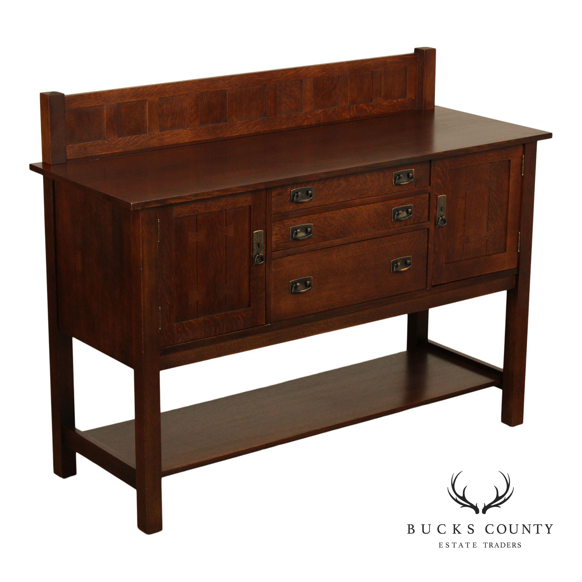 Stickley Mission Collection Oak Sideboard